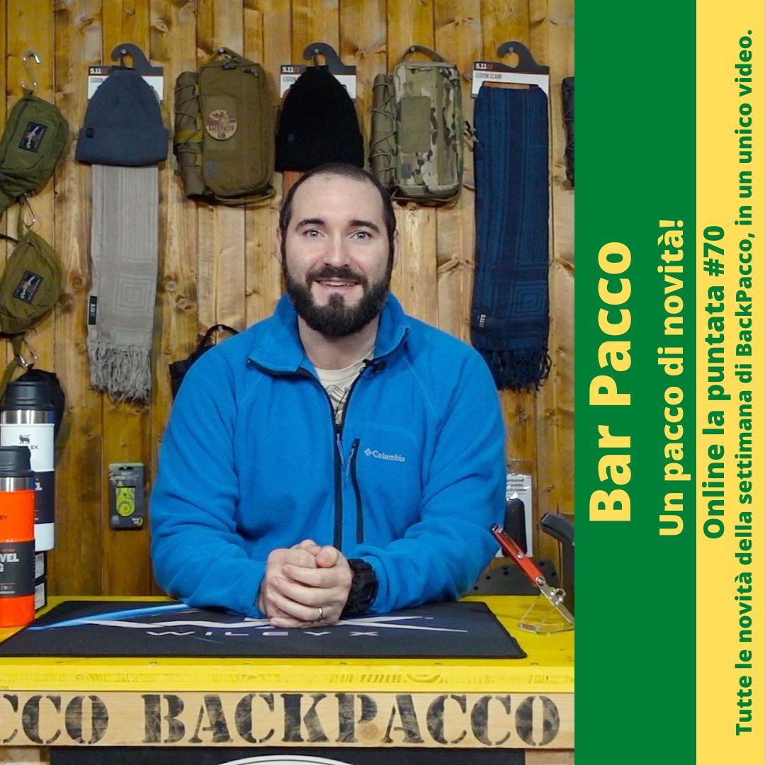 BAR PACCO #70 DEL 8 DICEMBRE 2023 - UN PACCO DI NOVITÀ - BackPacco