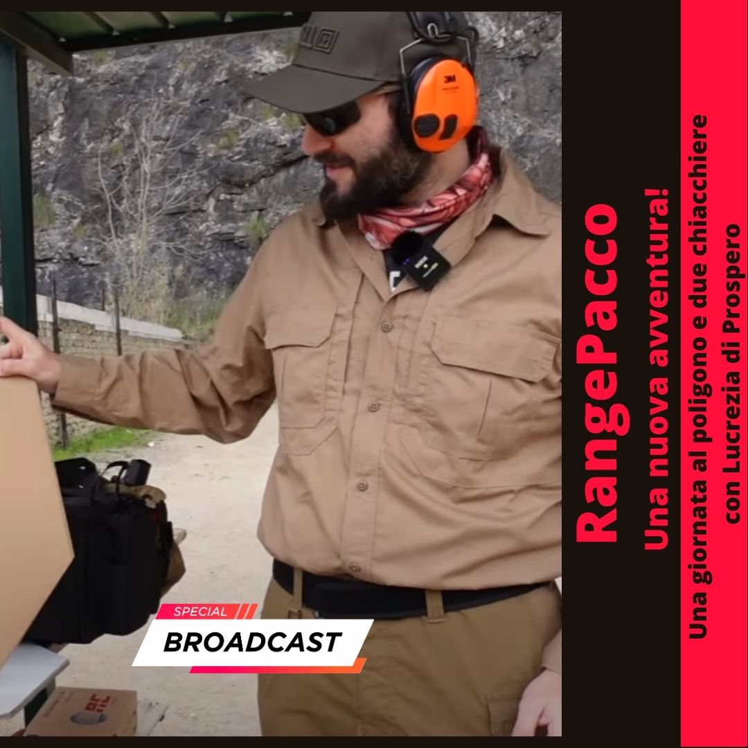 RangePacco #2 Una giornata al poligono e due chiacchiere con Lucrezia di Prospero - BackPacco