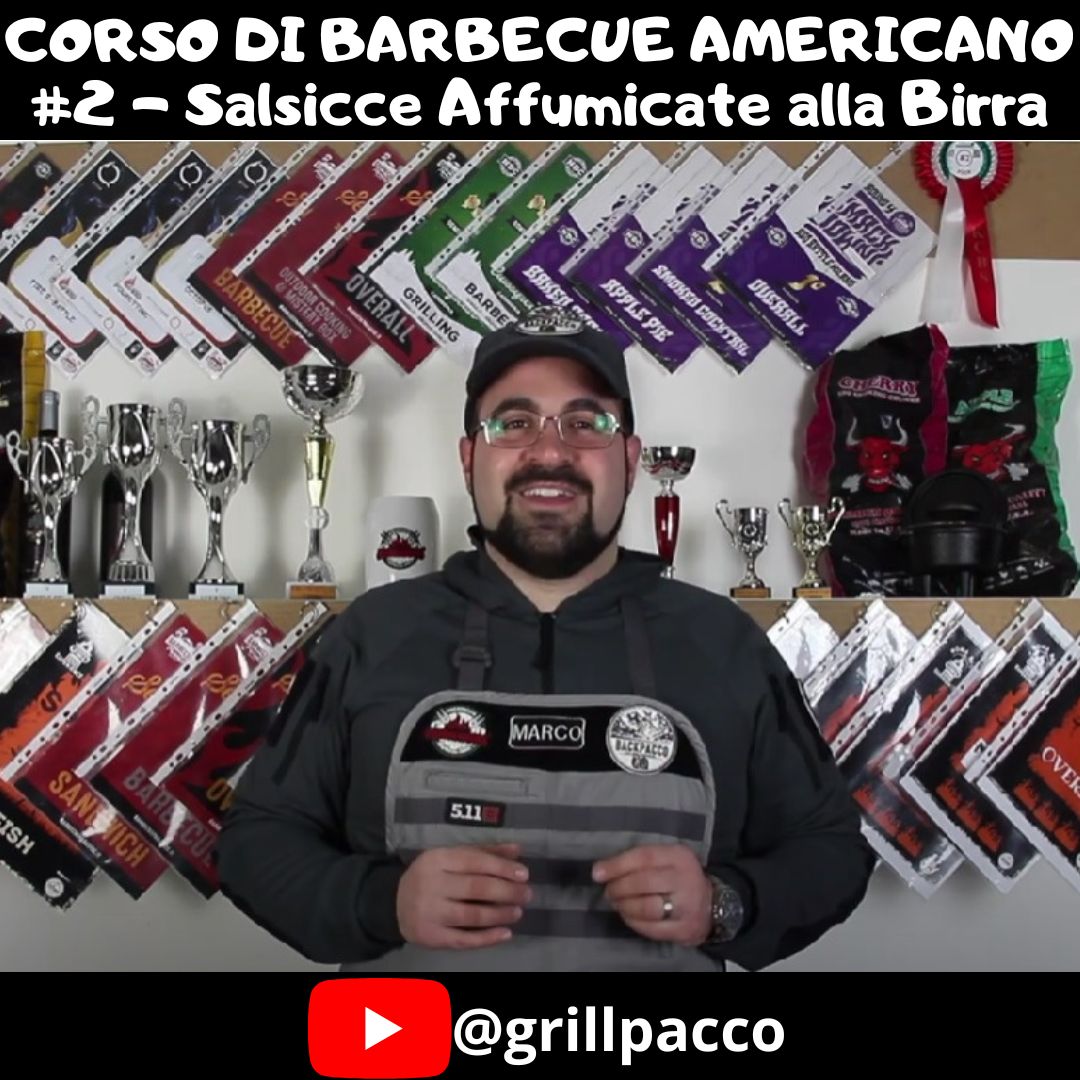 Copertina del secondo episodio del Corso di Barbecue Americano di GrillPacco