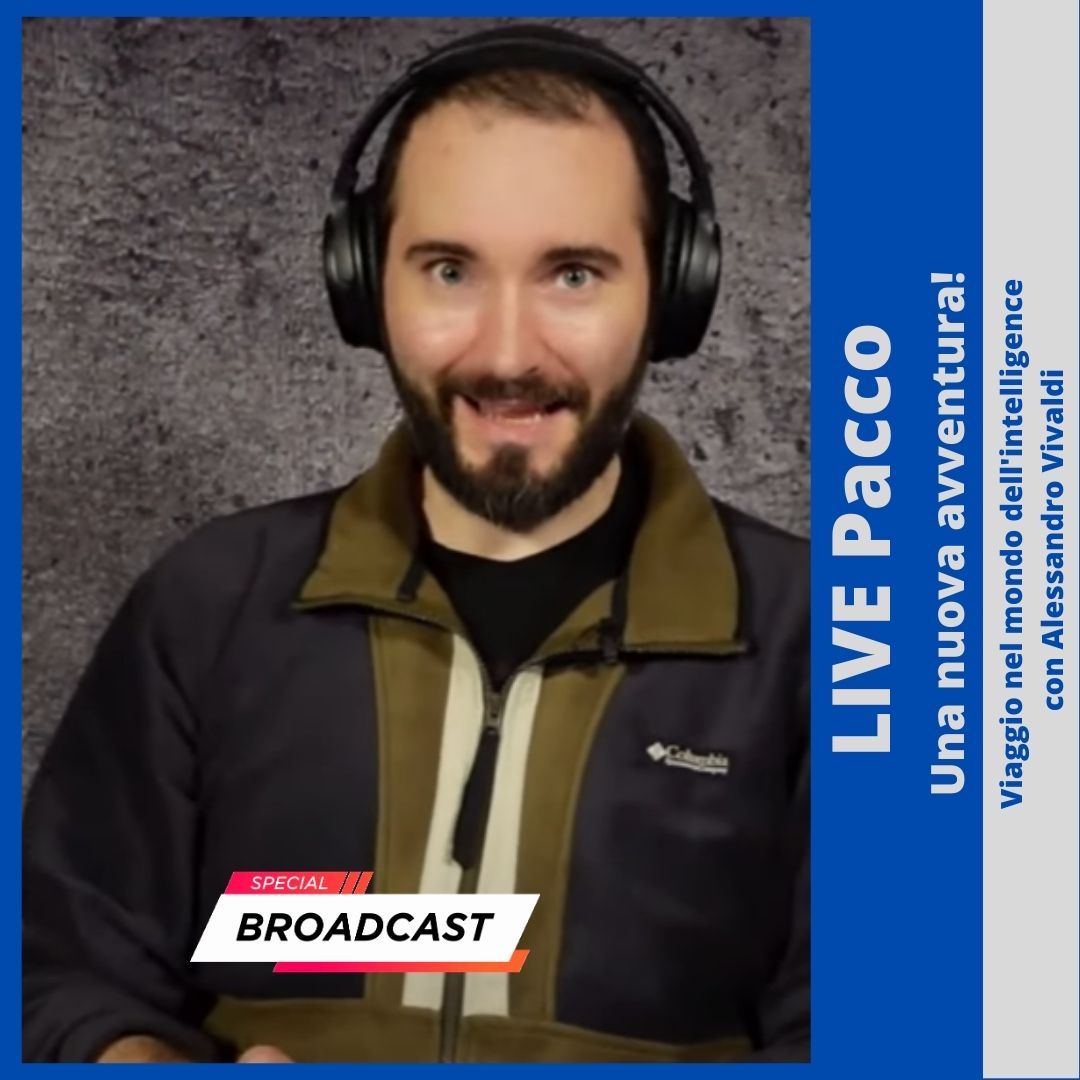 copertina del live pacco con Alessandro Vivaldi