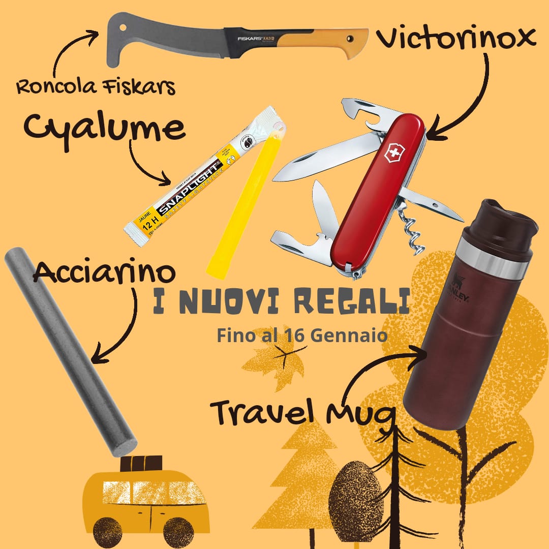 I REGALI FINO AL 16 GENNAIO 2022 - BackPacco