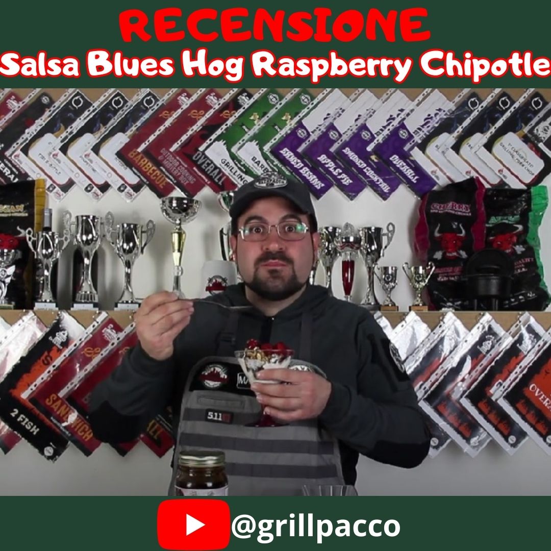 Recensione Salsa Blues Hog Raspberry Chipotle con ricetta grillpacco