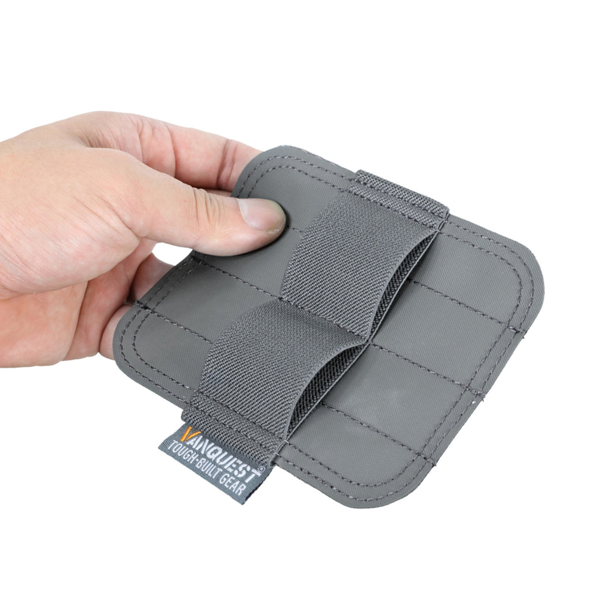 Vanquest | DOUBLE-MAG-HOLDER - Portacaricatori con velcro