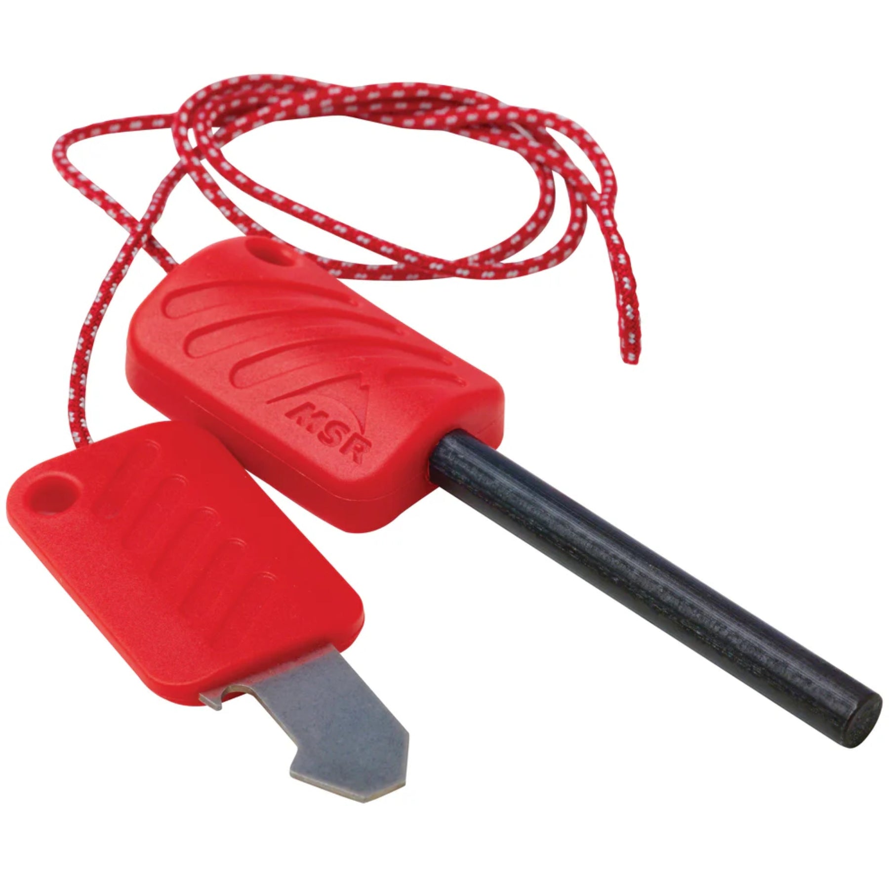MSR Strike Igniter acciarino con cordino intrecciato - Accendifuoco da campeggio e survival su backpacco.it