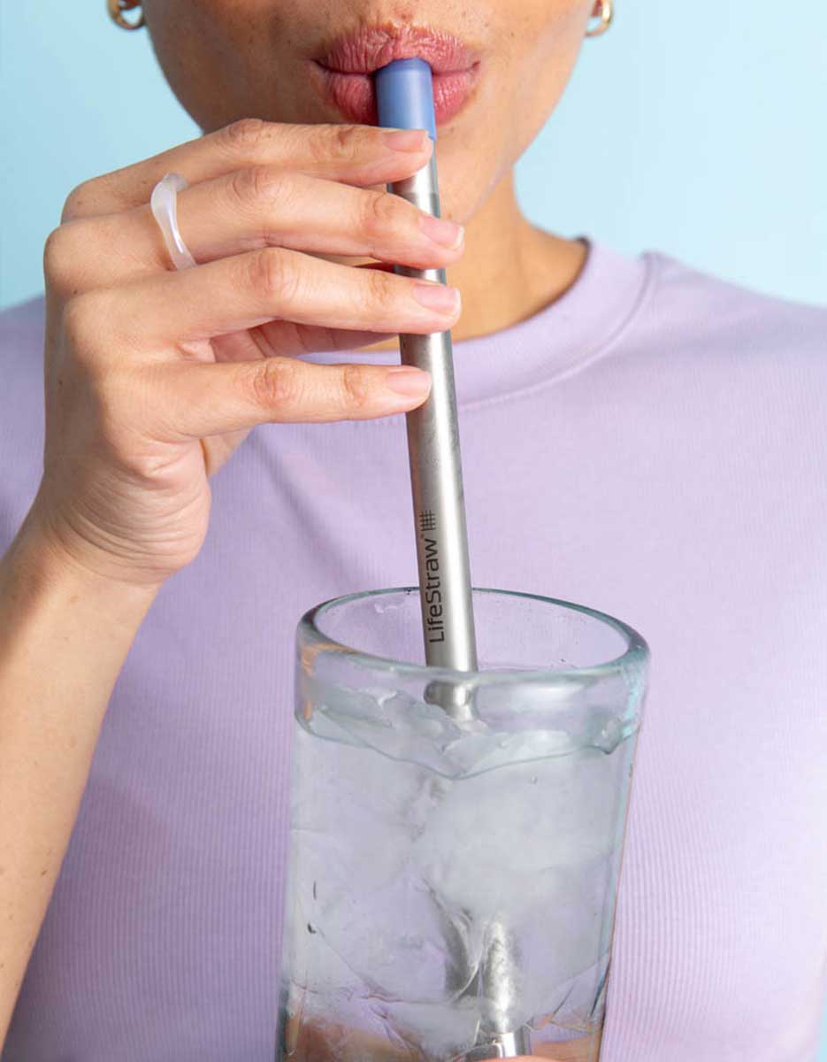 Cannuccia filtrante LifeStraw SIP in acciaio inox per escursioni, viaggi e outdoor - disponibile su backpacco.it
