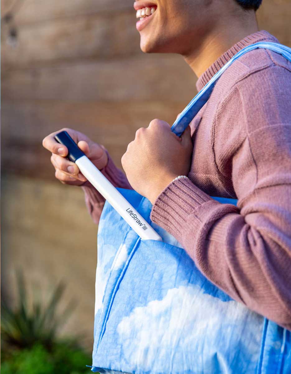 Cannuccia filtrante LifeStraw SIP in acciaio inox per escursioni, viaggi e outdoor - disponibile su backpacco.it