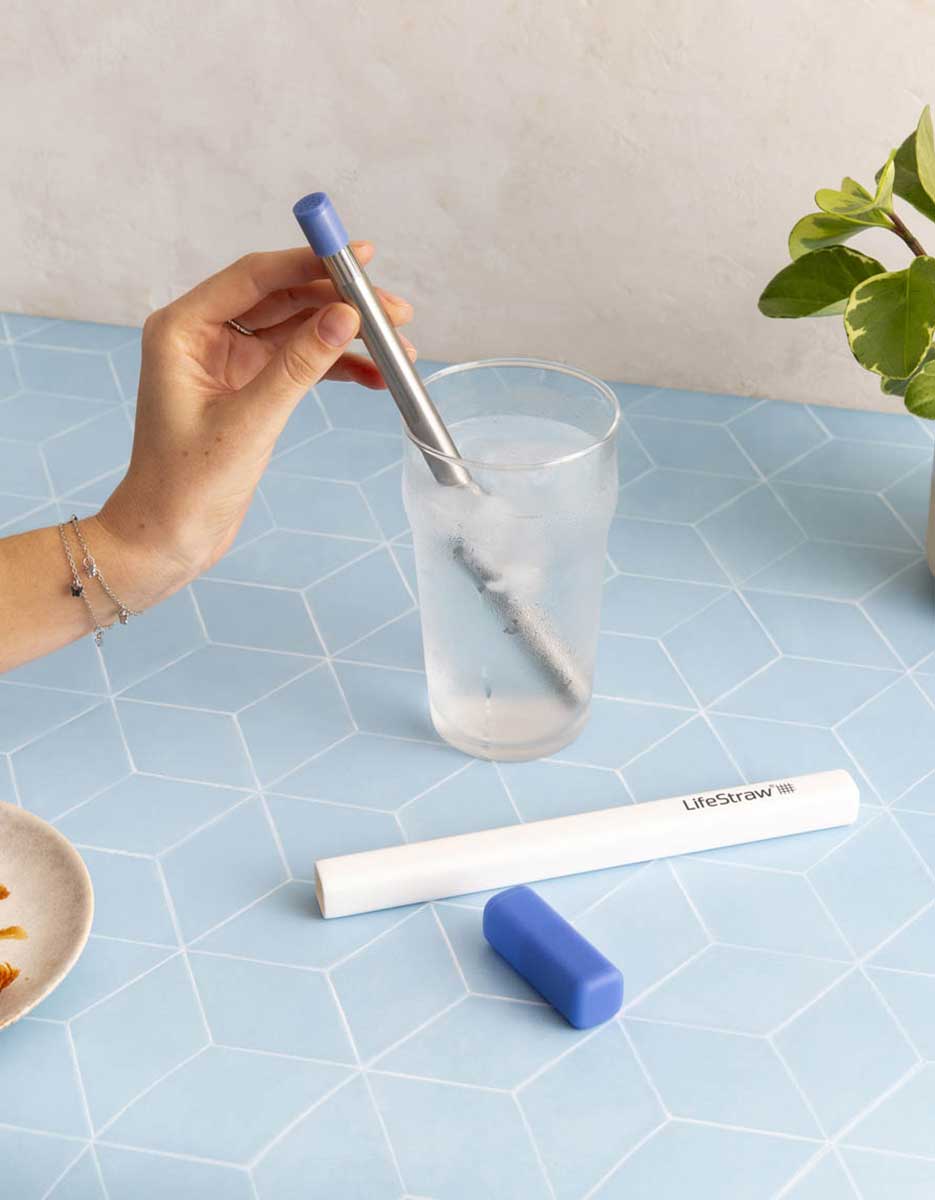 Cannuccia filtrante LifeStraw SIP in acciaio inox per escursioni, viaggi e outdoor - disponibile su backpacco.it