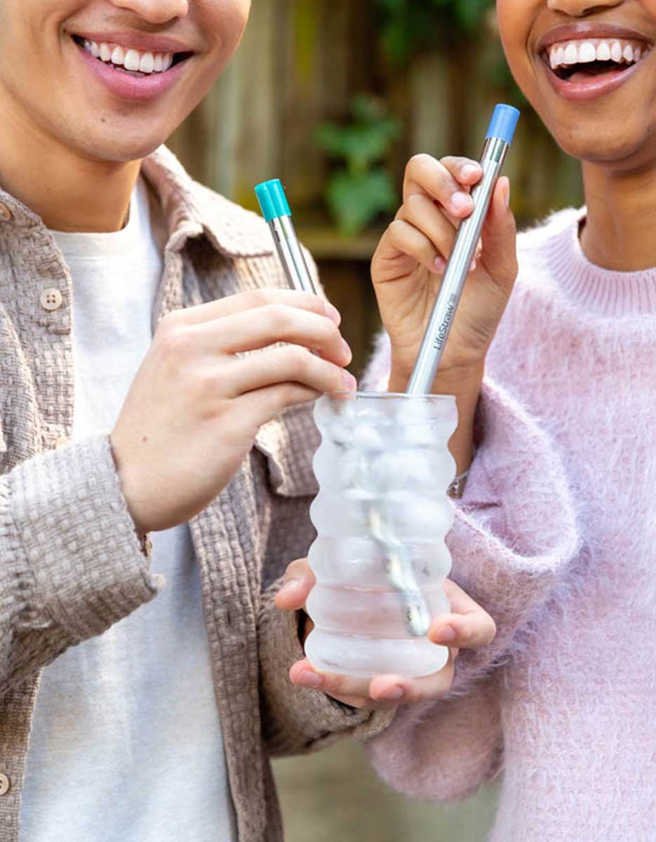 Cannuccia filtrante LifeStraw SIP in acciaio inox per escursioni, viaggi e outdoor - disponibile su backpacco.it