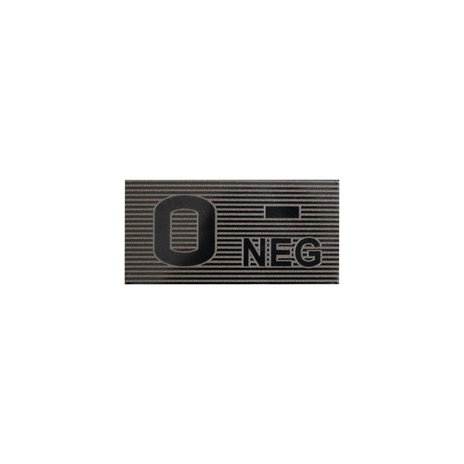 DIRECT ACTION | PATCH VELCRO PVC - BLOOD TYPE