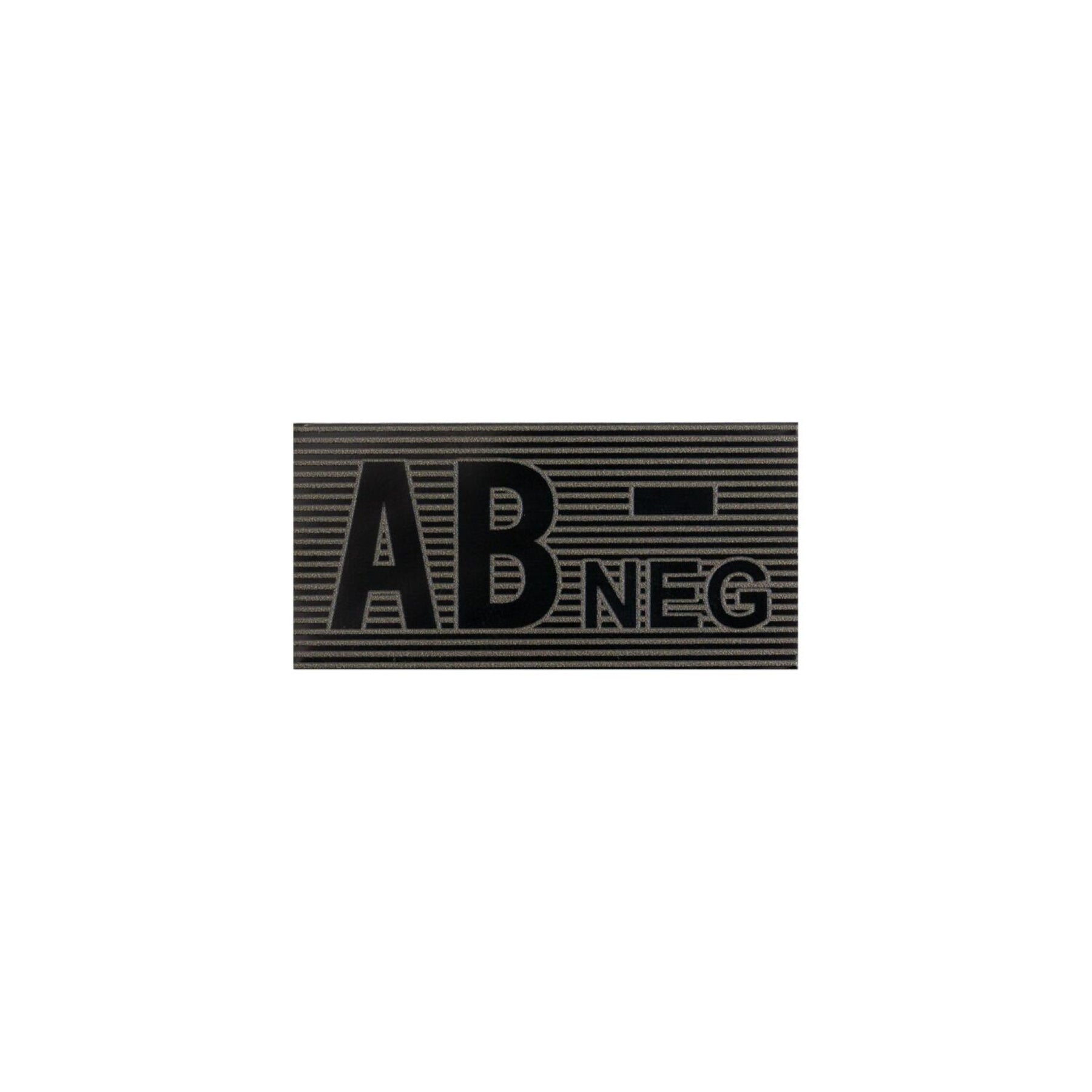 DIRECT ACTION | PATCH VELCRO PVC - BLOOD TYPE