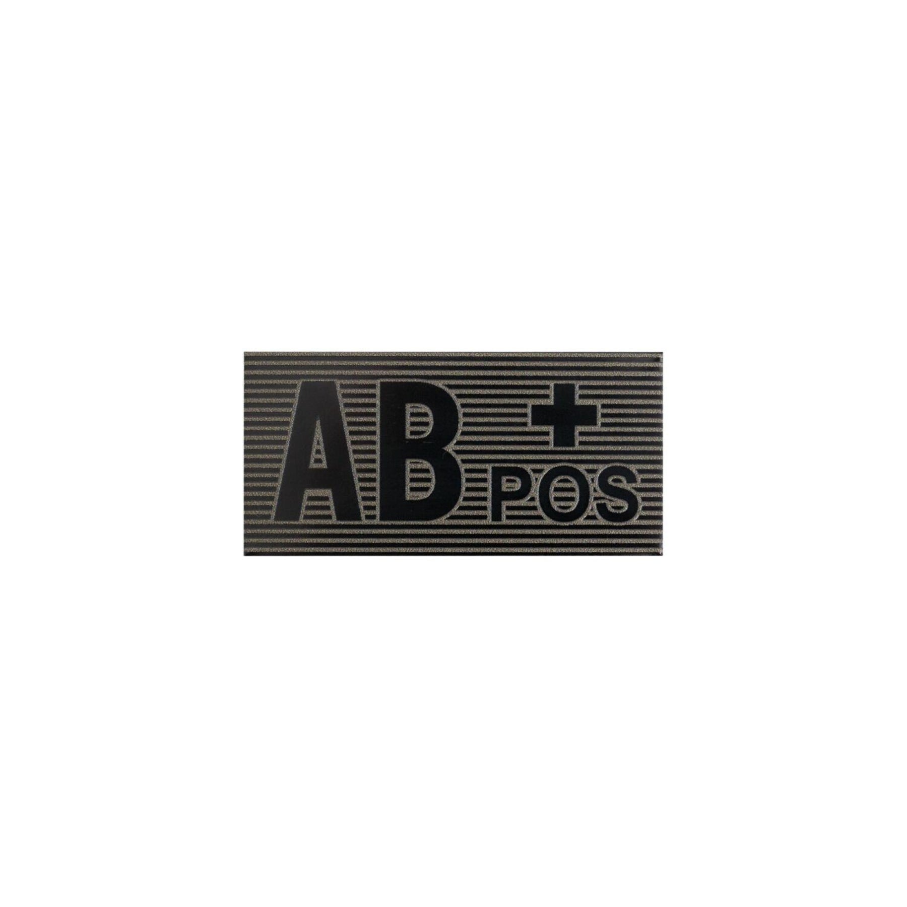 DIRECT ACTION | PATCH VELCRO PVC - BLOOD TYPE