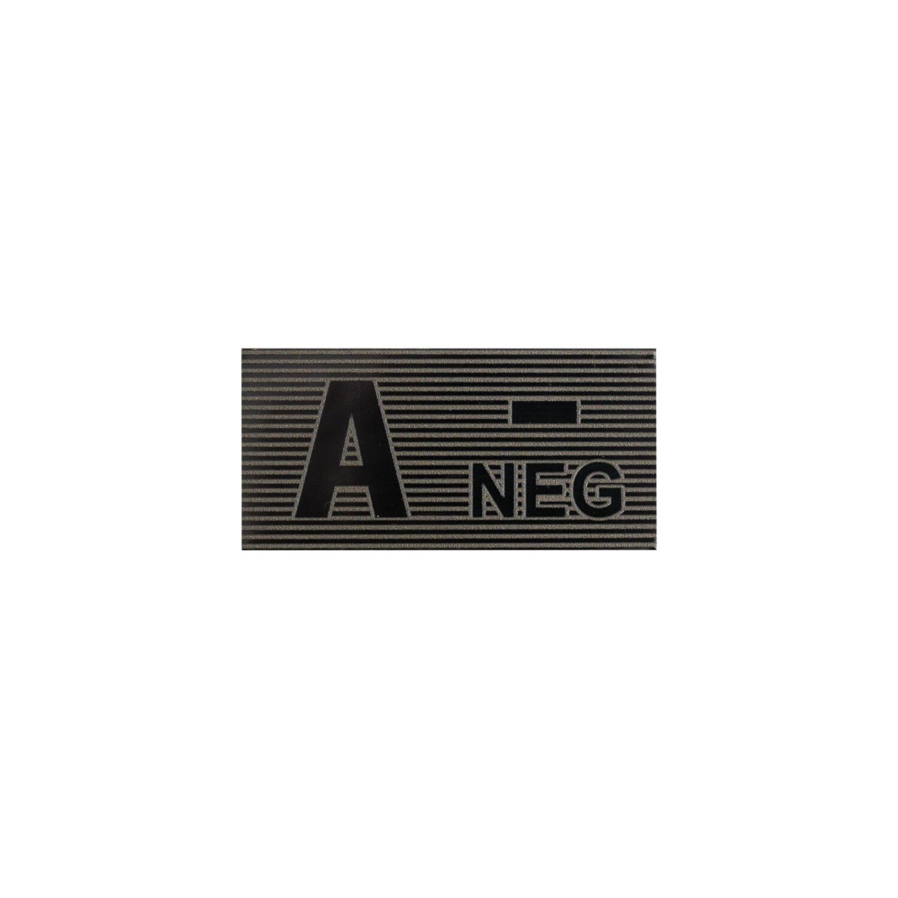 DIRECT ACTION | PATCH VELCRO PVC - BLOOD TYPE