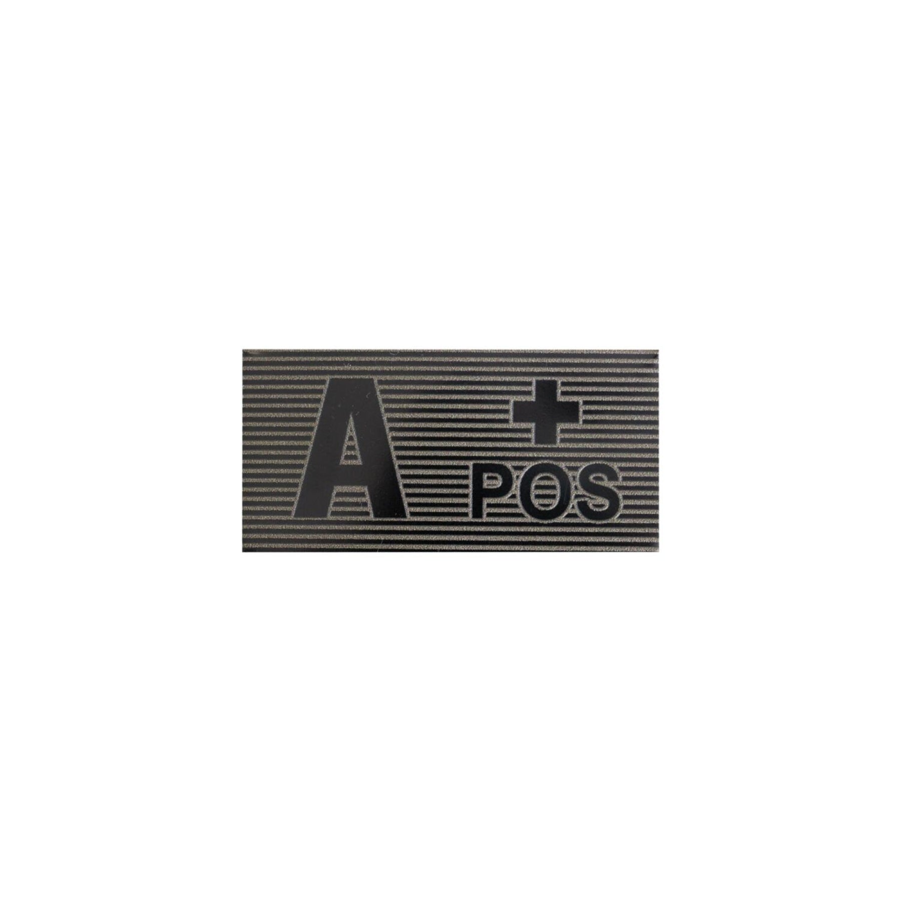 DIRECT ACTION | PATCH VELCRO PVC - BLOOD TYPE