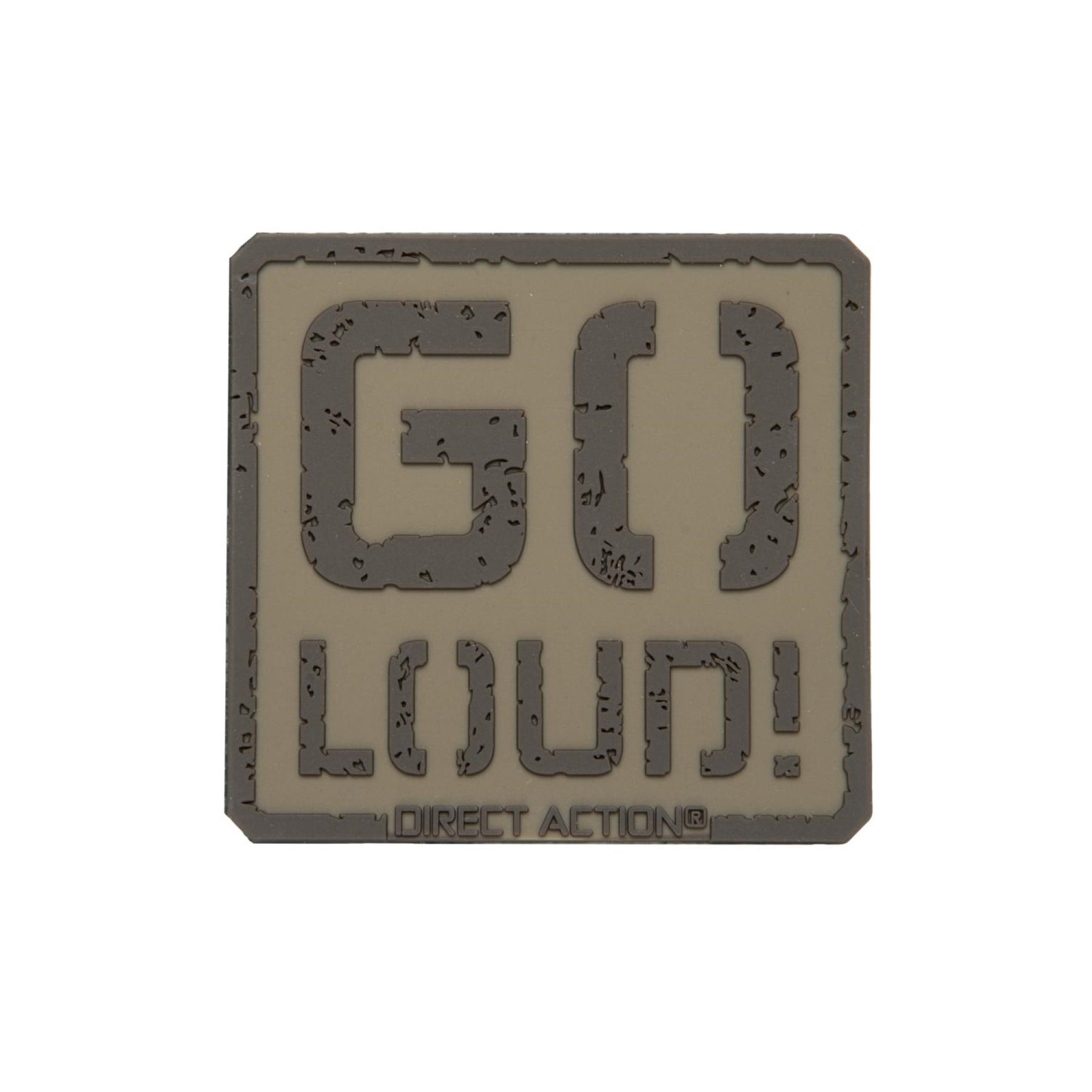 DIRECT ACTION | PATCH VELCRO PVC - GO LOUD!