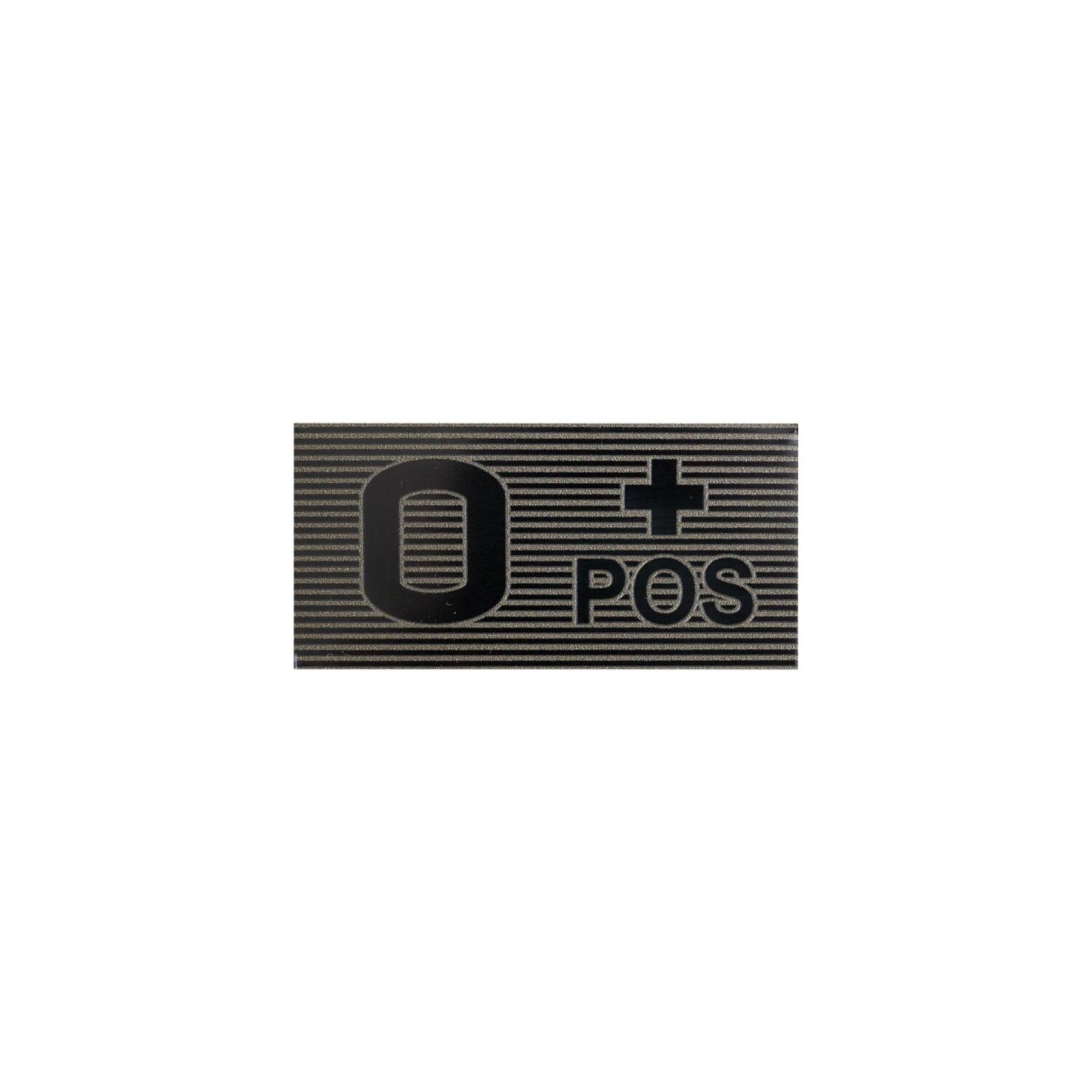 DIRECT ACTION | PATCH VELCRO PVC - BLOOD TYPE