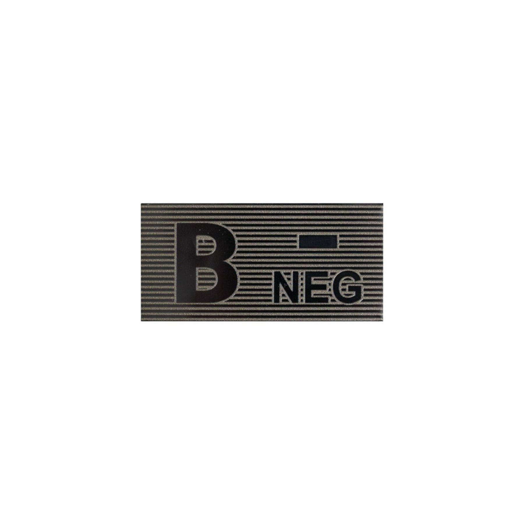 DIRECT ACTION | PATCH VELCRO PVC - BLOOD TYPE