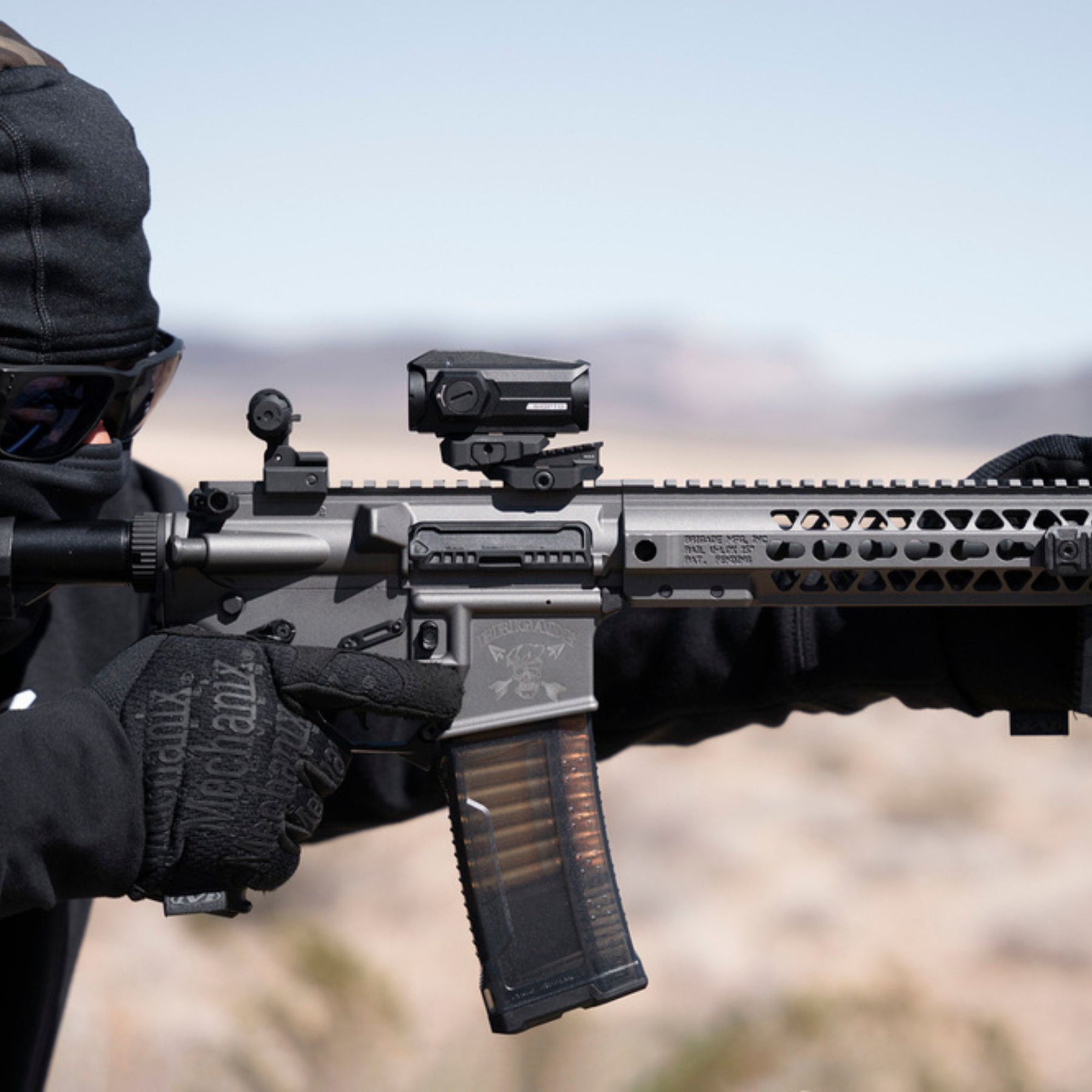 STRIKE IND. | VARIABLE OPTIC MOUNT FOR AIMPOINT MICRO STANDARD - Supporto rialzato per ottica