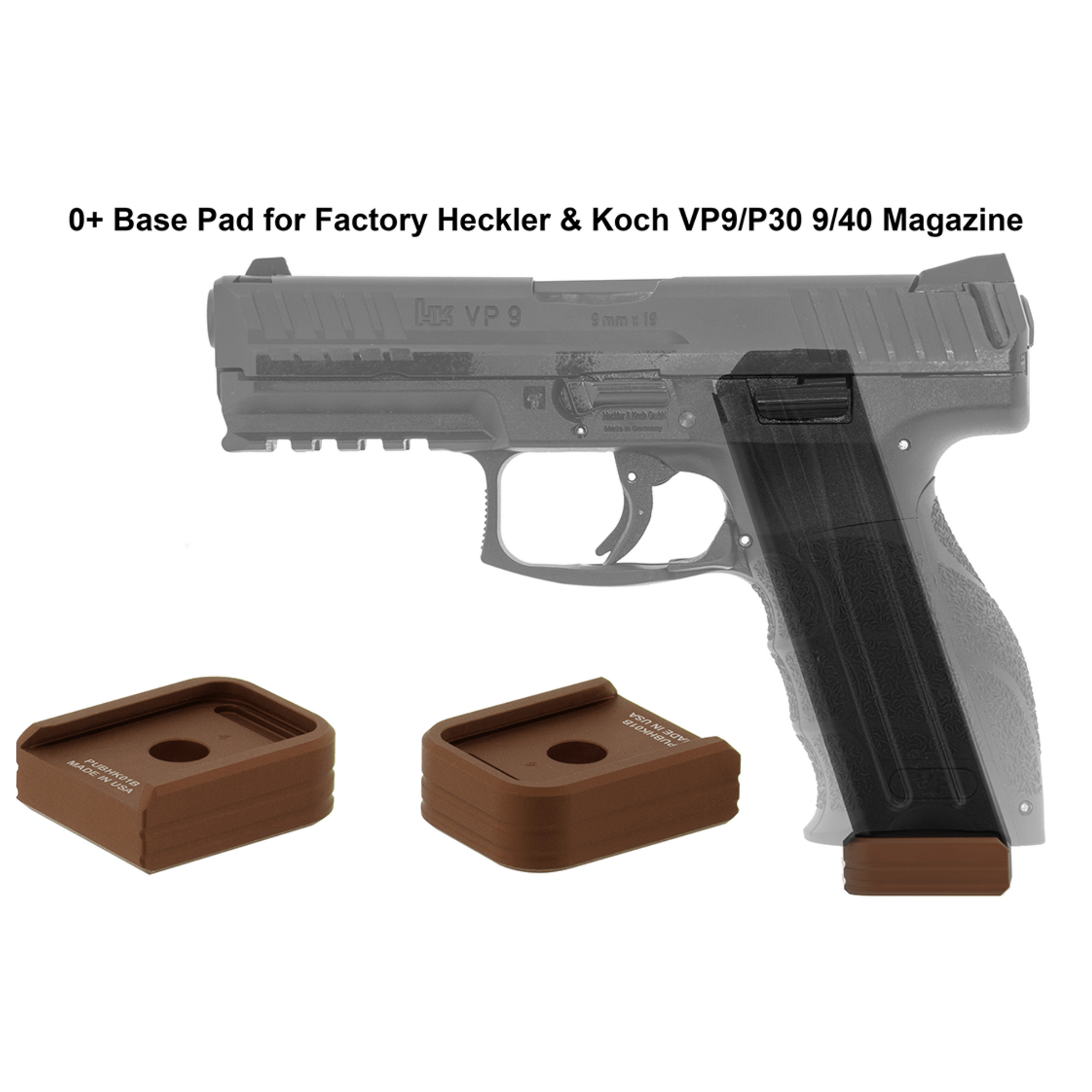 UTG | +0 BASE PAD FOR HK VP9/P30 9/40 - Pad per caricatore