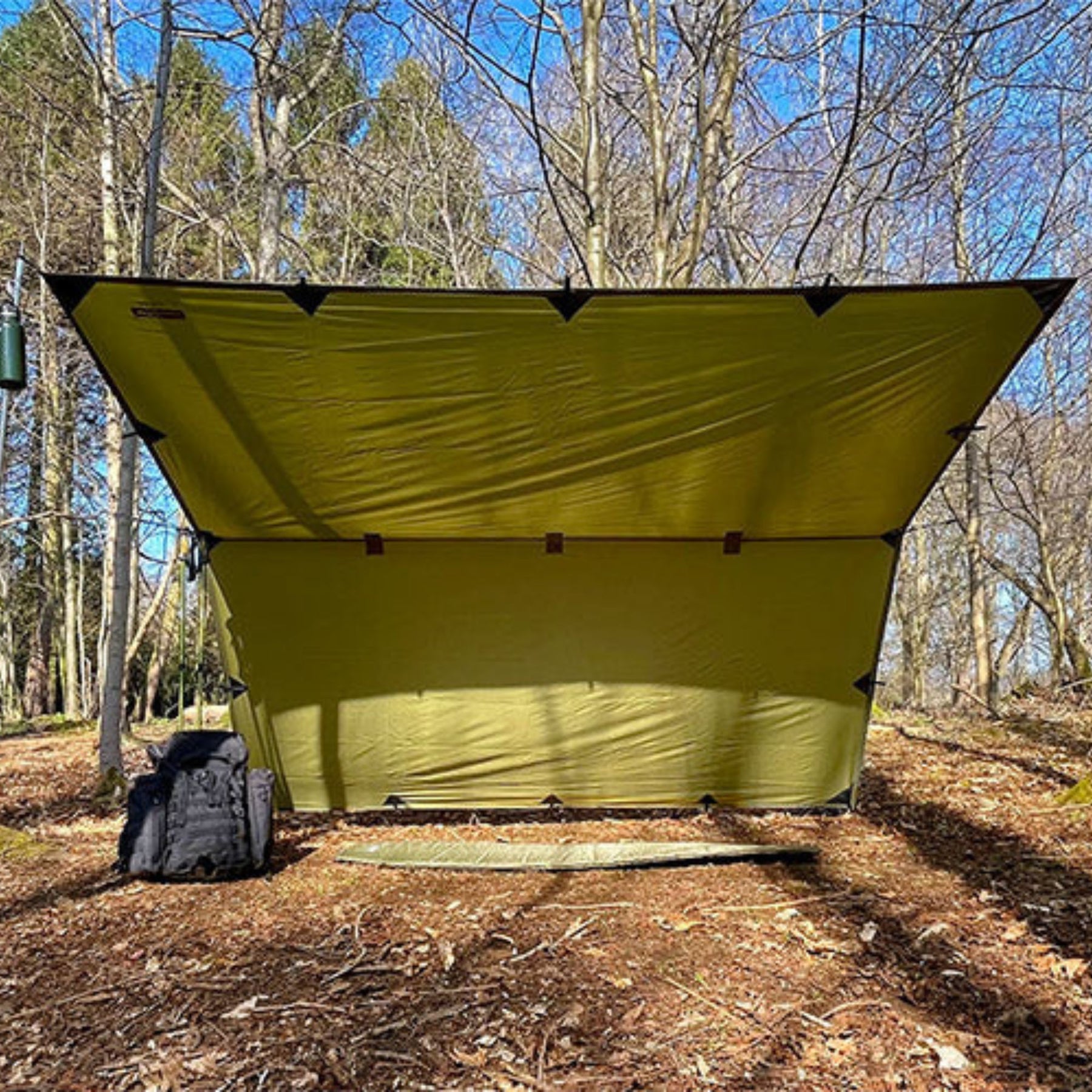 DD | RECYCLED TARP 3 X 3 METRI - Telo per camping ed escursioni
