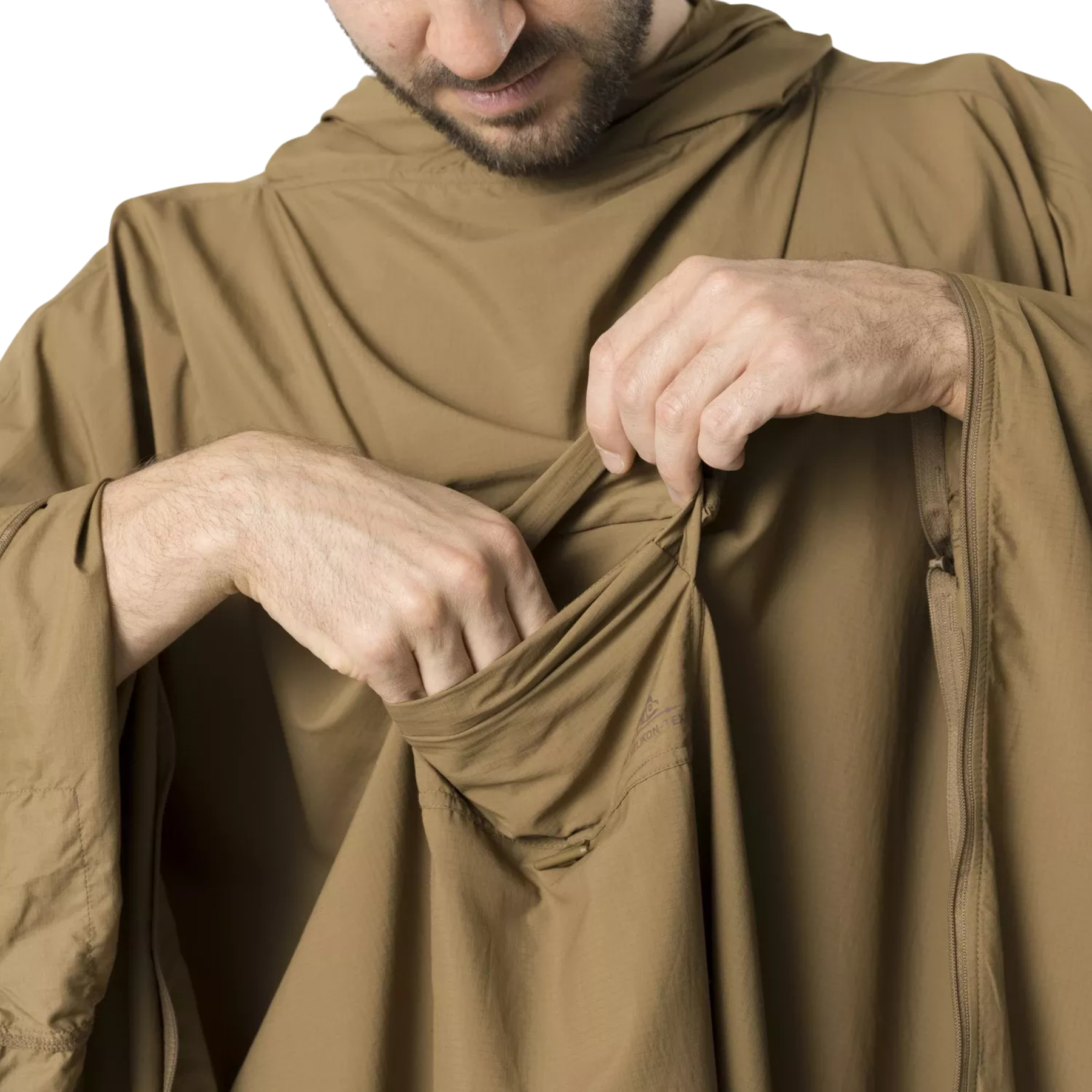 Helikon-Tex Swagman Scarf, poncho / sciarpa multifunzione da sopravvivenza, coperta leggera per outdoor e bivacco, SU BACKPACCO.IT