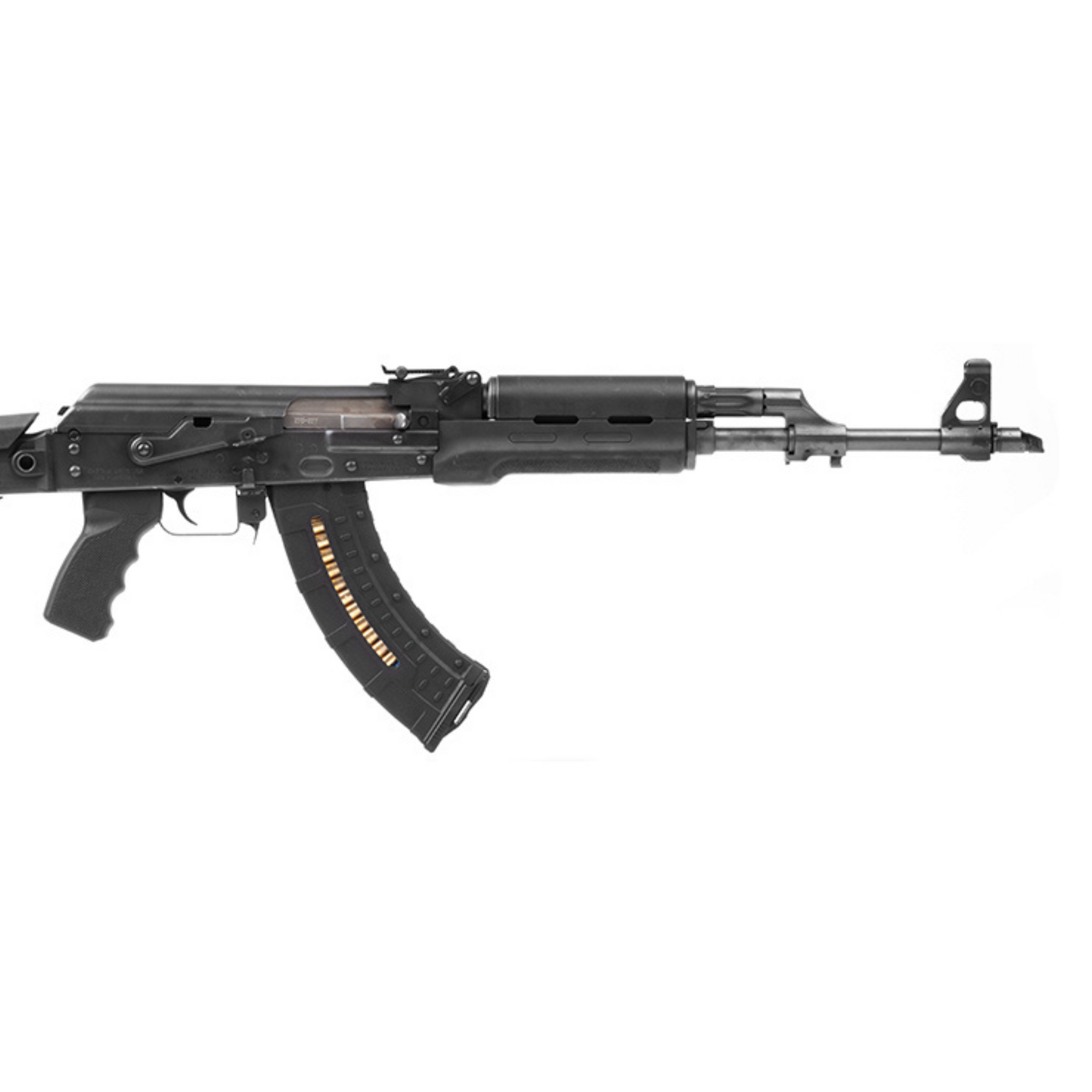 UTG | AK / AKM WINDOWED POLYMER MAGAZINE - 30 RND, 7.62 X 39 MM - Caricatore AK, 30 colpi, 7.62 x39 mm