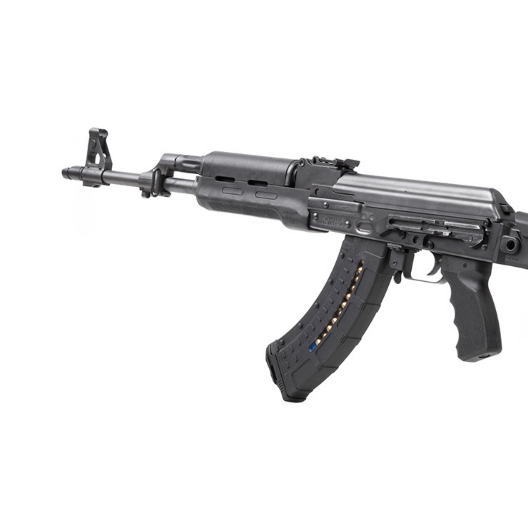 UTG | AK / AKM WINDOWED POLYMER MAGAZINE - 30 RND, 7.62 X 39 MM - Caricatore AK, 30 colpi, 7.62 x39 mm