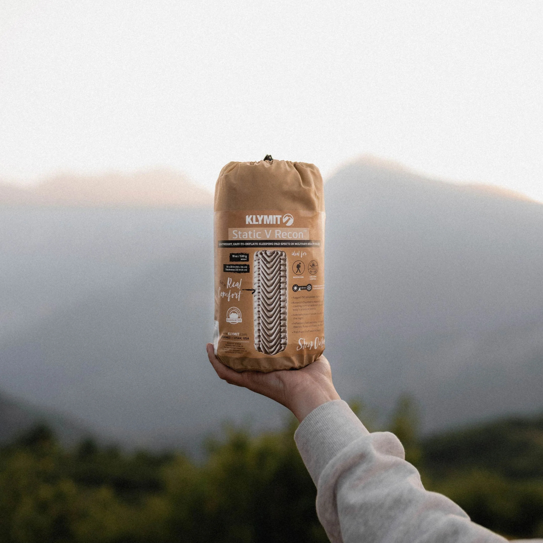 KLYMIT | STATIC V RECON SLEEPING PAD - Materassino gonfiabile