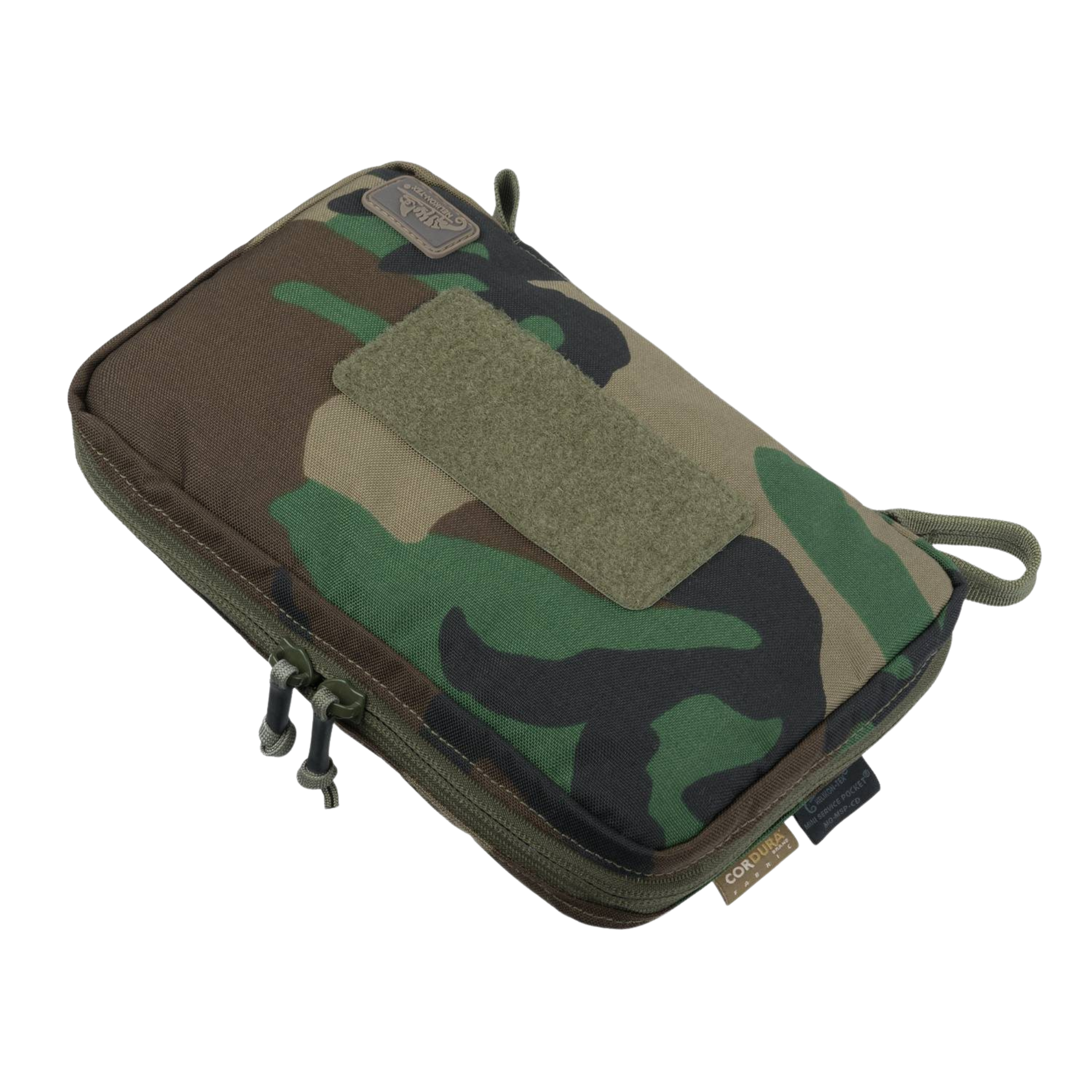 Helikon-Tex Mini Service Pocket in Cordura, utility pouch orizzontale, tasca tattica per manutenzione armi, con pannello in velcro e doppia cerniera, su backpacco.it