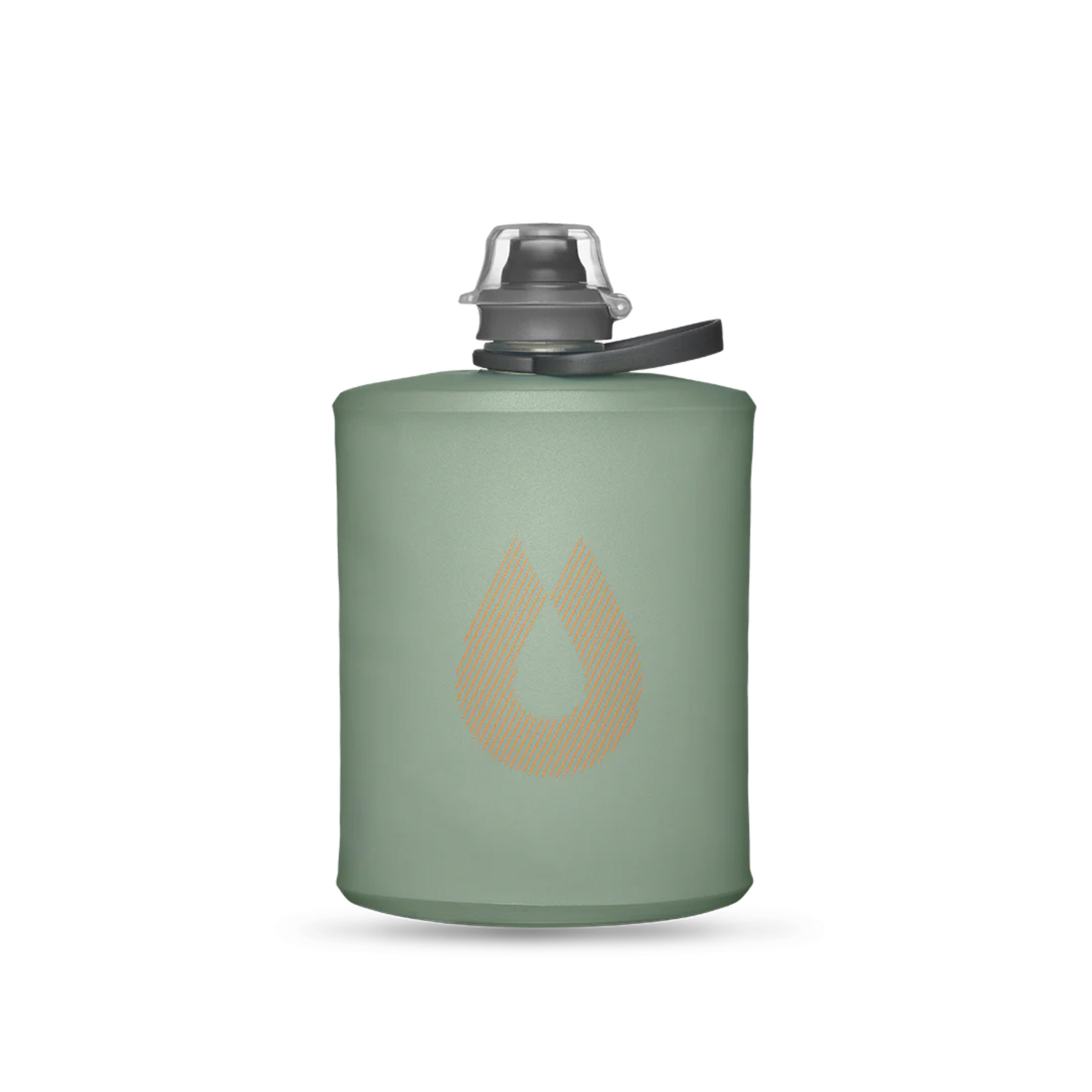 HYDRAPAK STOW, bottiglia pieghevole compatta con tappo e beccuccio, ideale per attività outdoor, disponibile su backpacco.it