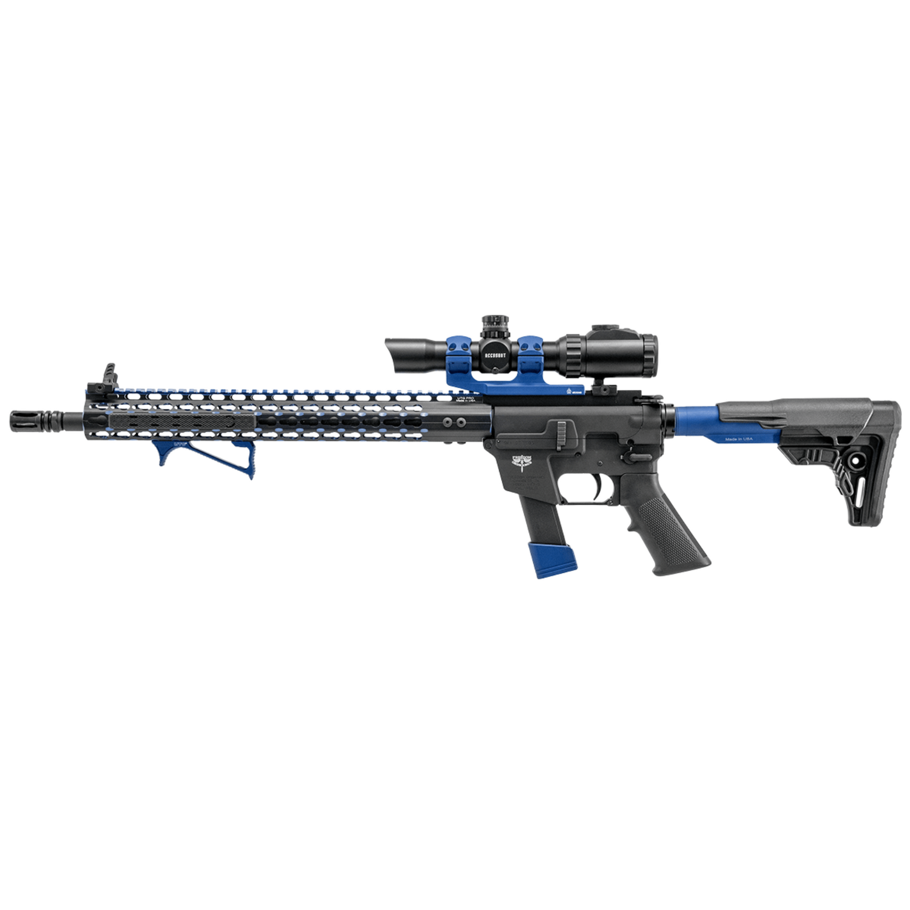 UTG | KEYMOD ULTRA SLIM ANGLED FOREGRIP - Impugnatura anteriore