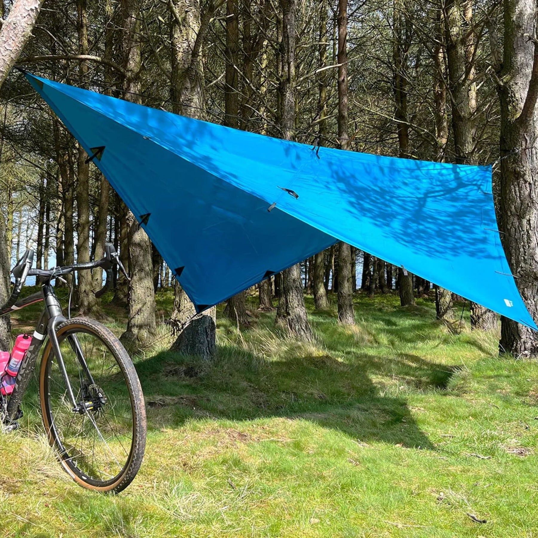 DD | RECYCLED TARP 3 X 3 METRI - Telo per camping ed escursioni