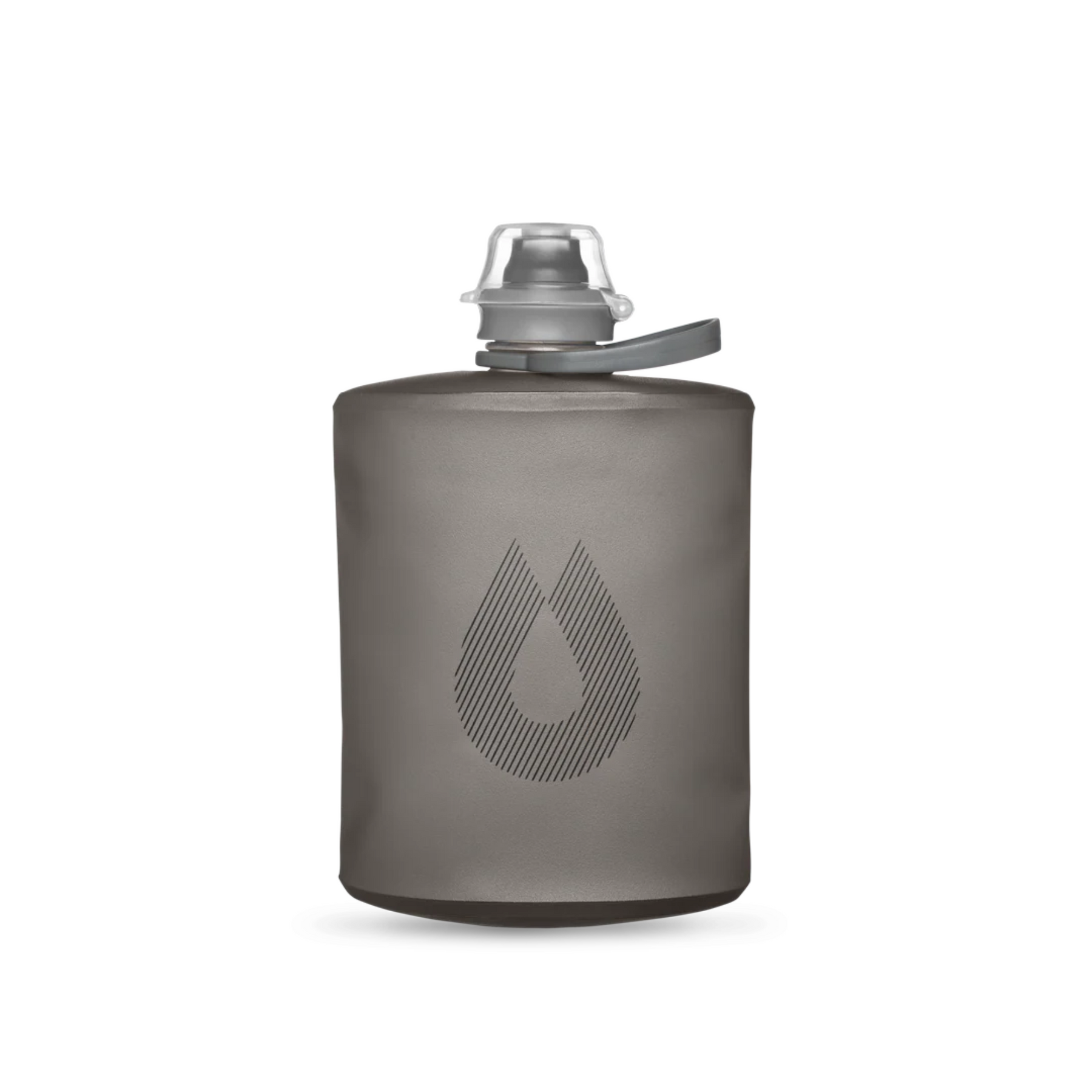 HYDRAPAK STOW, bottiglia pieghevole compatta con tappo e beccuccio, ideale per attività outdoor, disponibile su backpacco.it