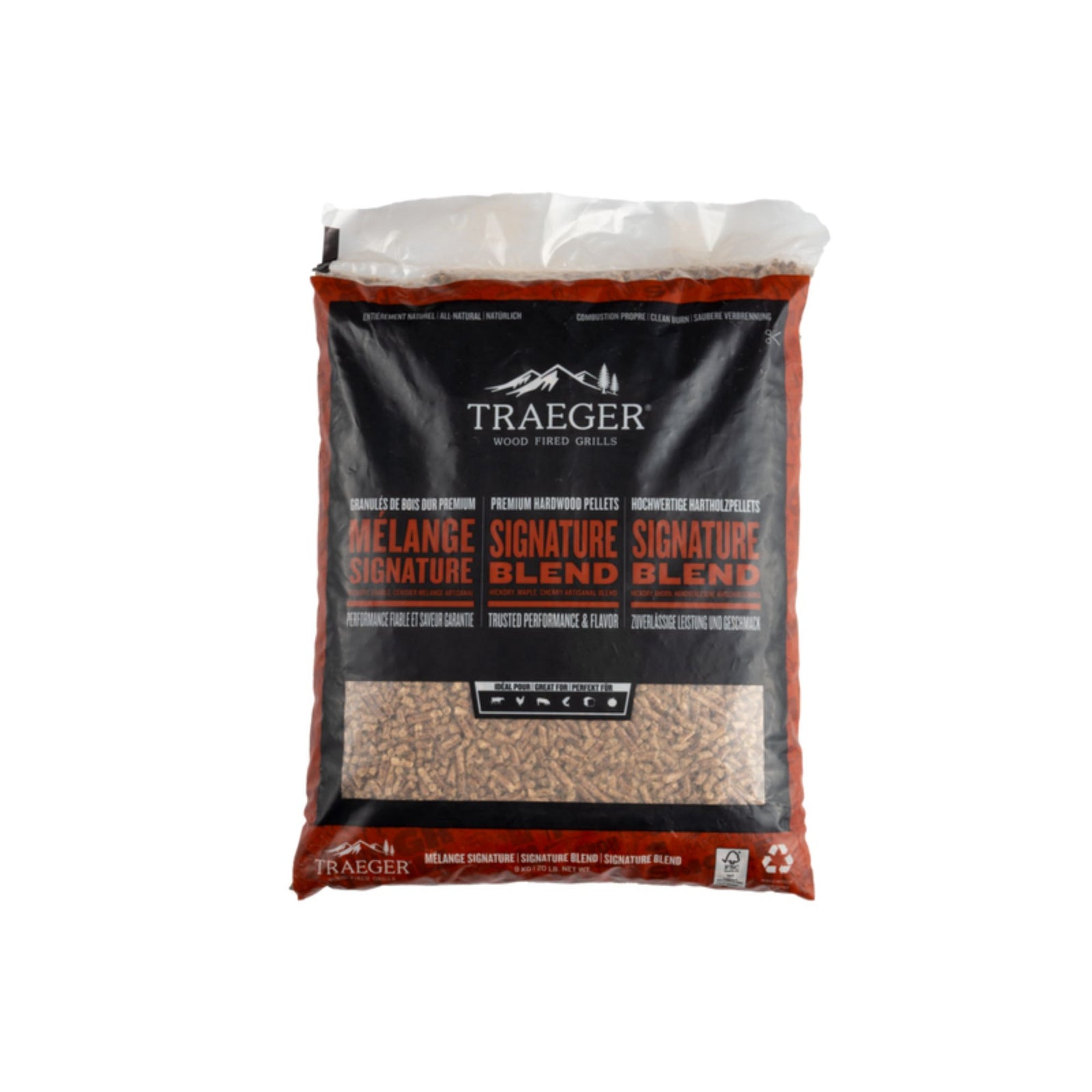 TRAEGER | PELLET 9 KG - SIGNATURE BLEND