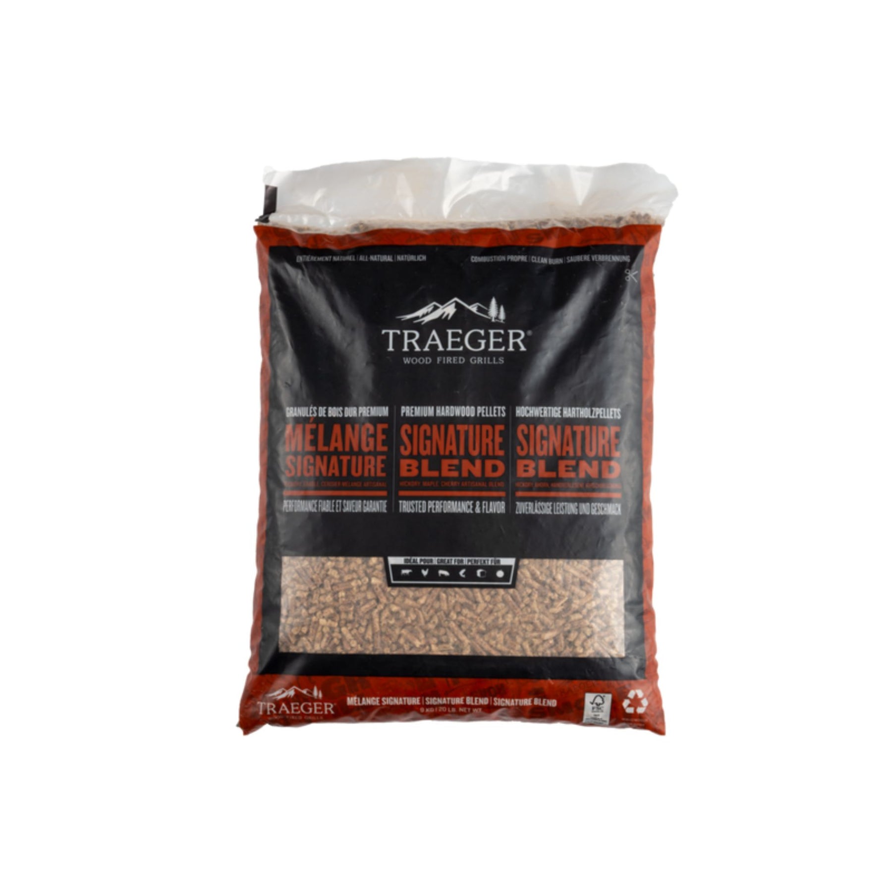 TRAEGER | PELLET 9 KG - SIGNATURE BLEND