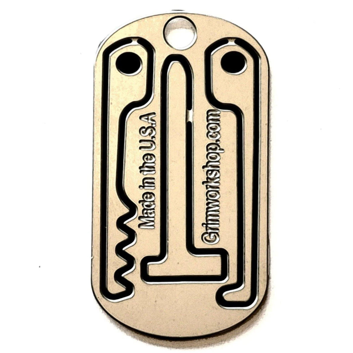 GRIM WORKSHOP | LOCK PICK DOG TAG - Piastrina con set di grimaldelli