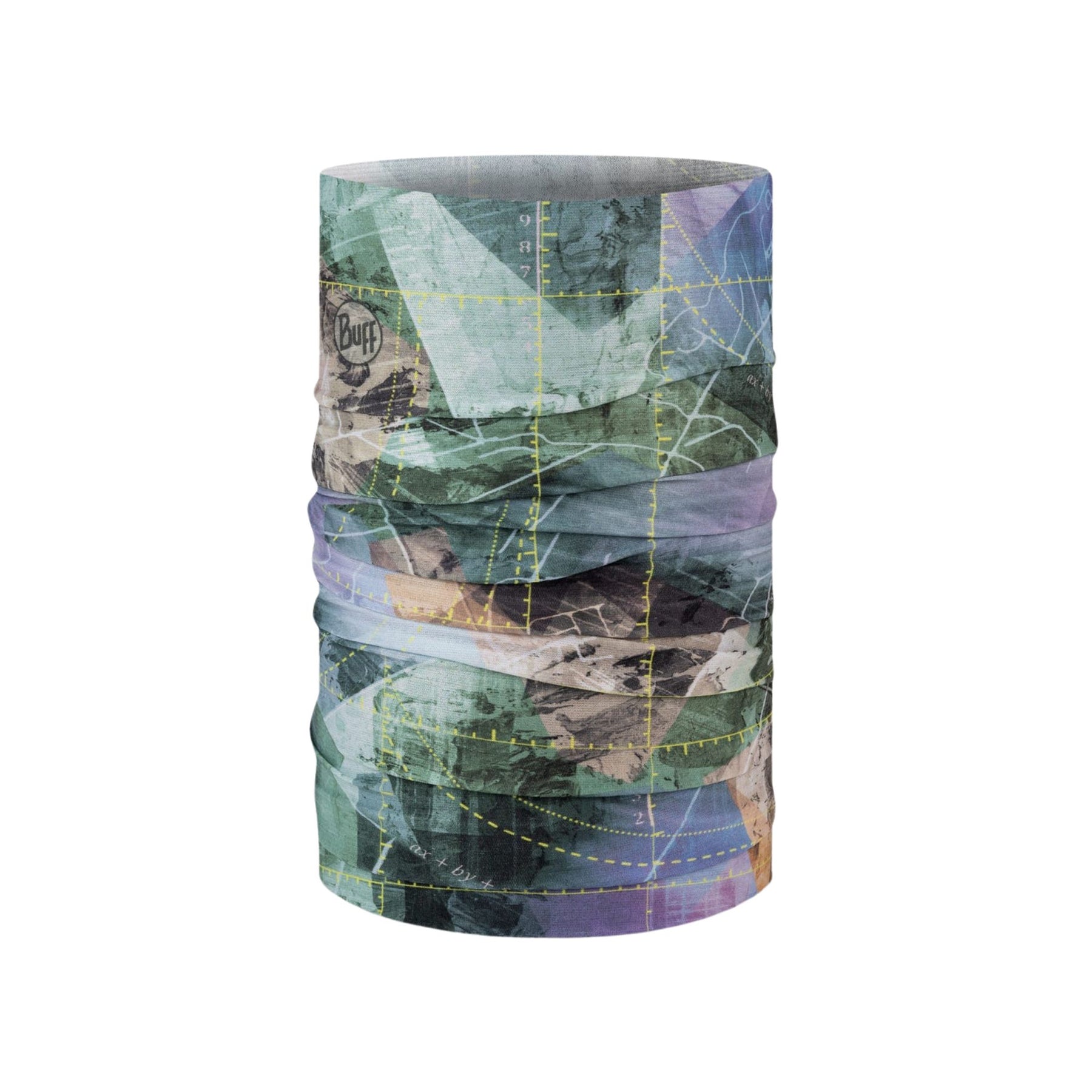 BUFF | COOLNET UV NECKWEAR - GREEN CAMPAST - Scaldacollo con protezione solare