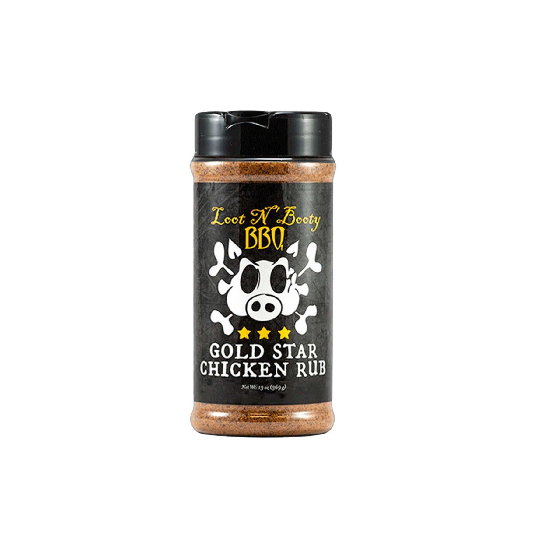 Loot N’Booty Bbq Gold Star Chicken Rub - Speciale per il pollo