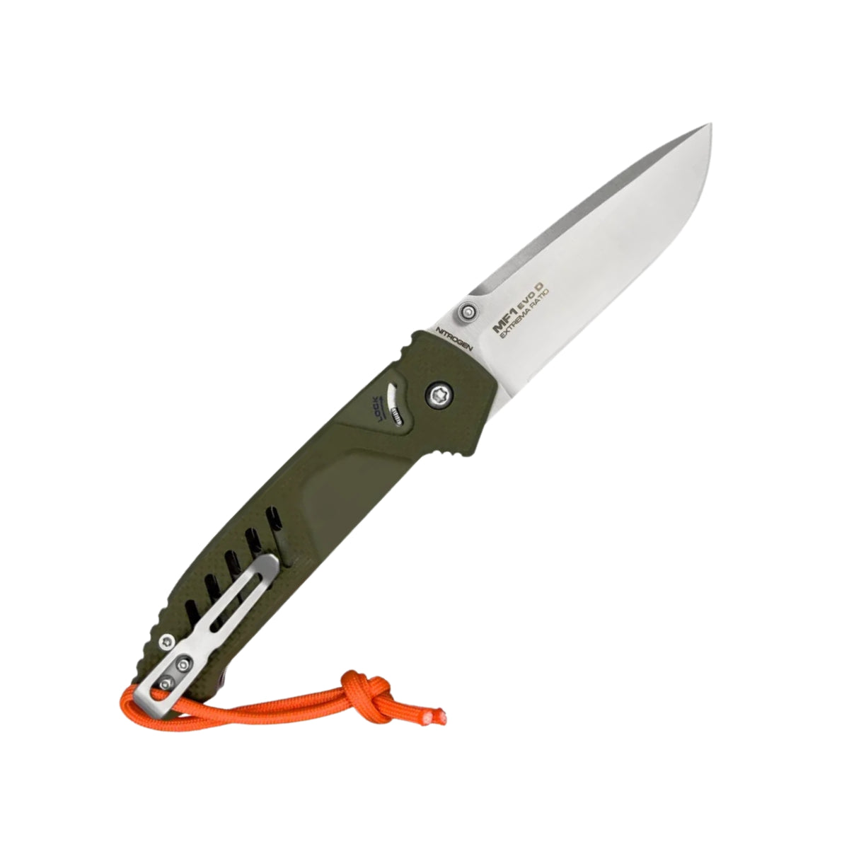 EXTREMA RATIO | MF1 EVO - Coltello chiudibile EDC - BackPacco - BP-ER-04.1000.0232/NIT-S/G10-G