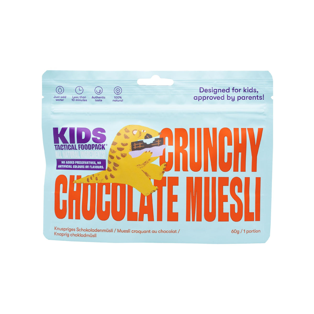 Tactical Foodpack | KIDS Crunchy Chocolate Muesli - Muesli croccante al cioccolato