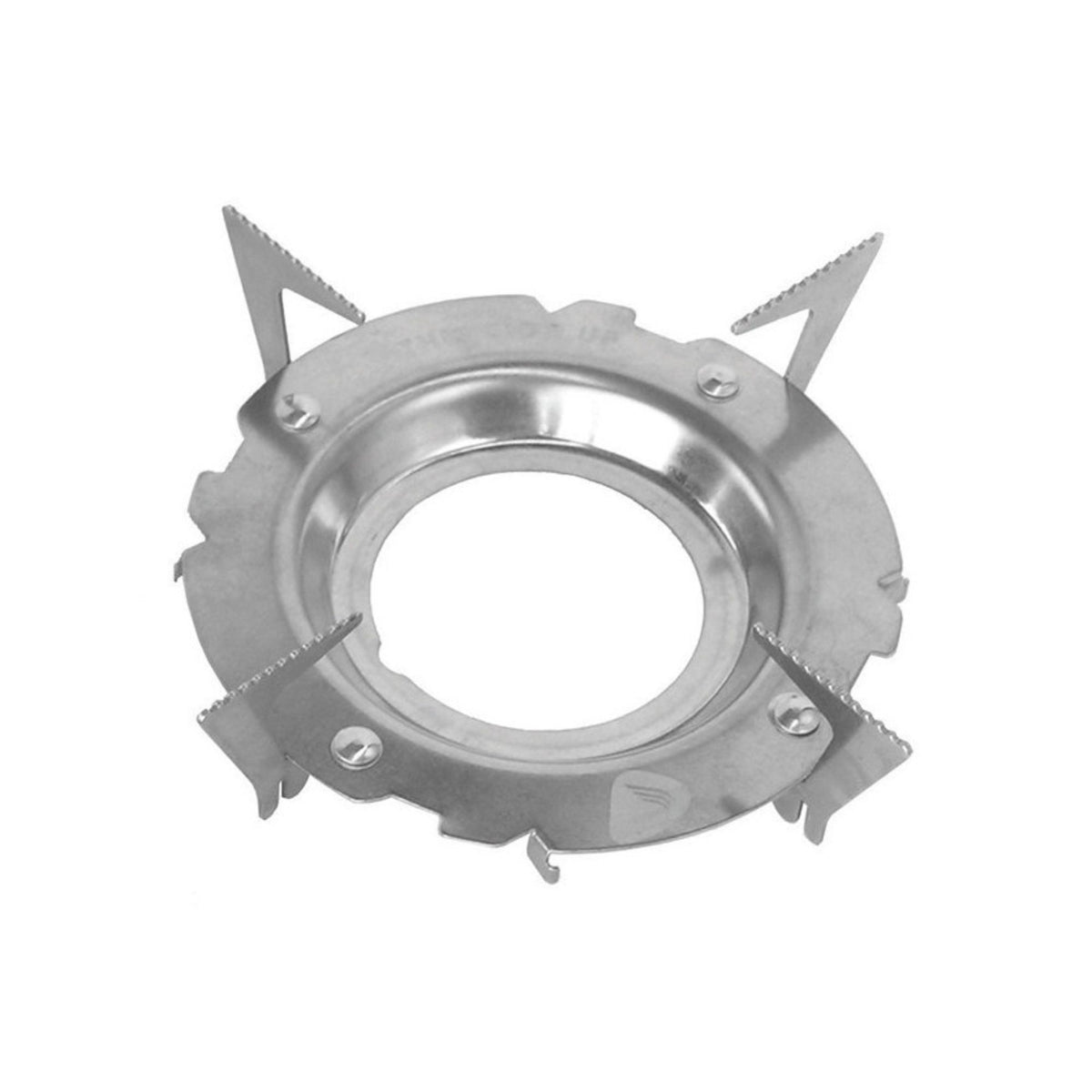 Jetboil Pot Support supporto stabilizzatore in acciaio inossidabile con bracci dentellati per pentole e padelle compatibile con sistemi di cottura Flash MicroMo Zip e Luna per una cucina outdoor sicura.