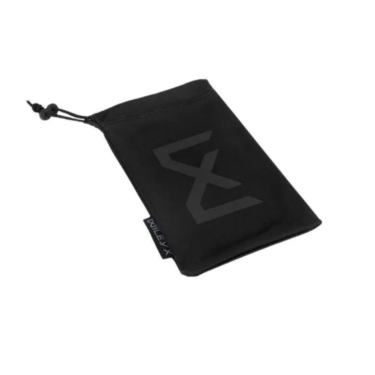 WILEYX | BLACK MICROFIBER DRAWSTRING BAG - Custodia per occhiali