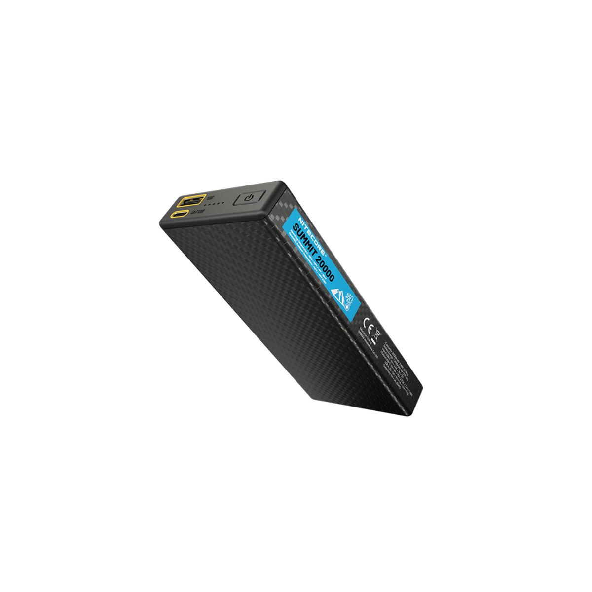NITECORE | SUMMIT 20000 - Power Bank per temperature estreme in fibra di carbonio
