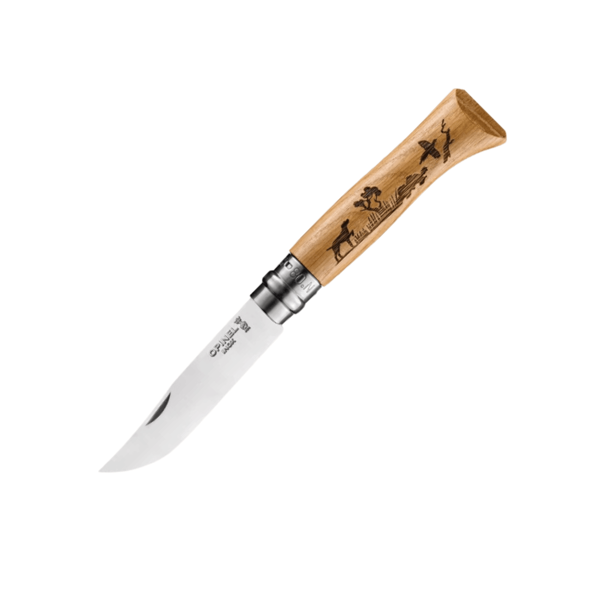 OPINEL | N° 08 ANIMALIA CANE - Coltello chiudibile - BackPacco - BP-OPINEL-N8-ANIMALIA-CANE