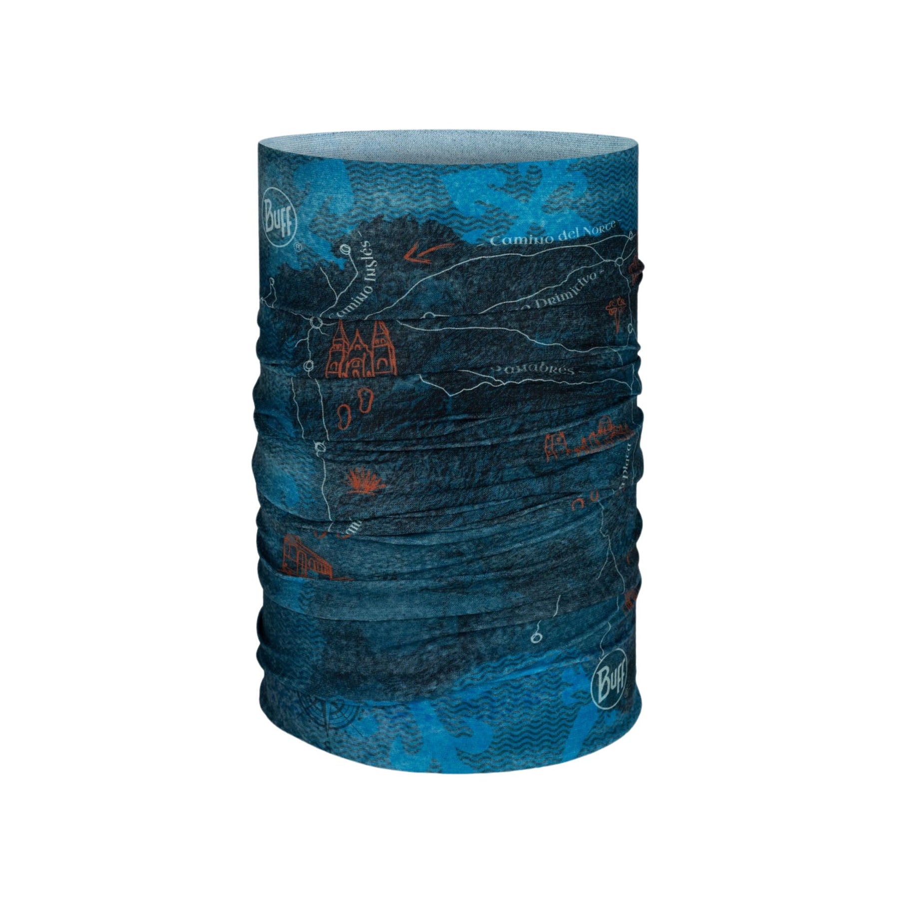 BUFF | COOLNET UV NECKWEAR - CAMINO DE SANTIAGO PENINSULA DENIM - Scaldacollo con protezione solare