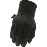 Guanti Mechanix ColdWork Base Layer Covert, guanti sottili neri invernali e termici, ideali come sottoguanto o per lavori che richiedono sensibilità, tessuto elasticizzato nero, SU BACKPACCO.IT