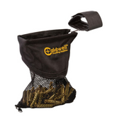 Caldwell AR-15 Brass Catcher - Rete cattura bossoli in maglia nera con supporto rigido e zip inferiore, accessorio per fucili per raccogliere bossoli spenti, disponibile su backpacco.it