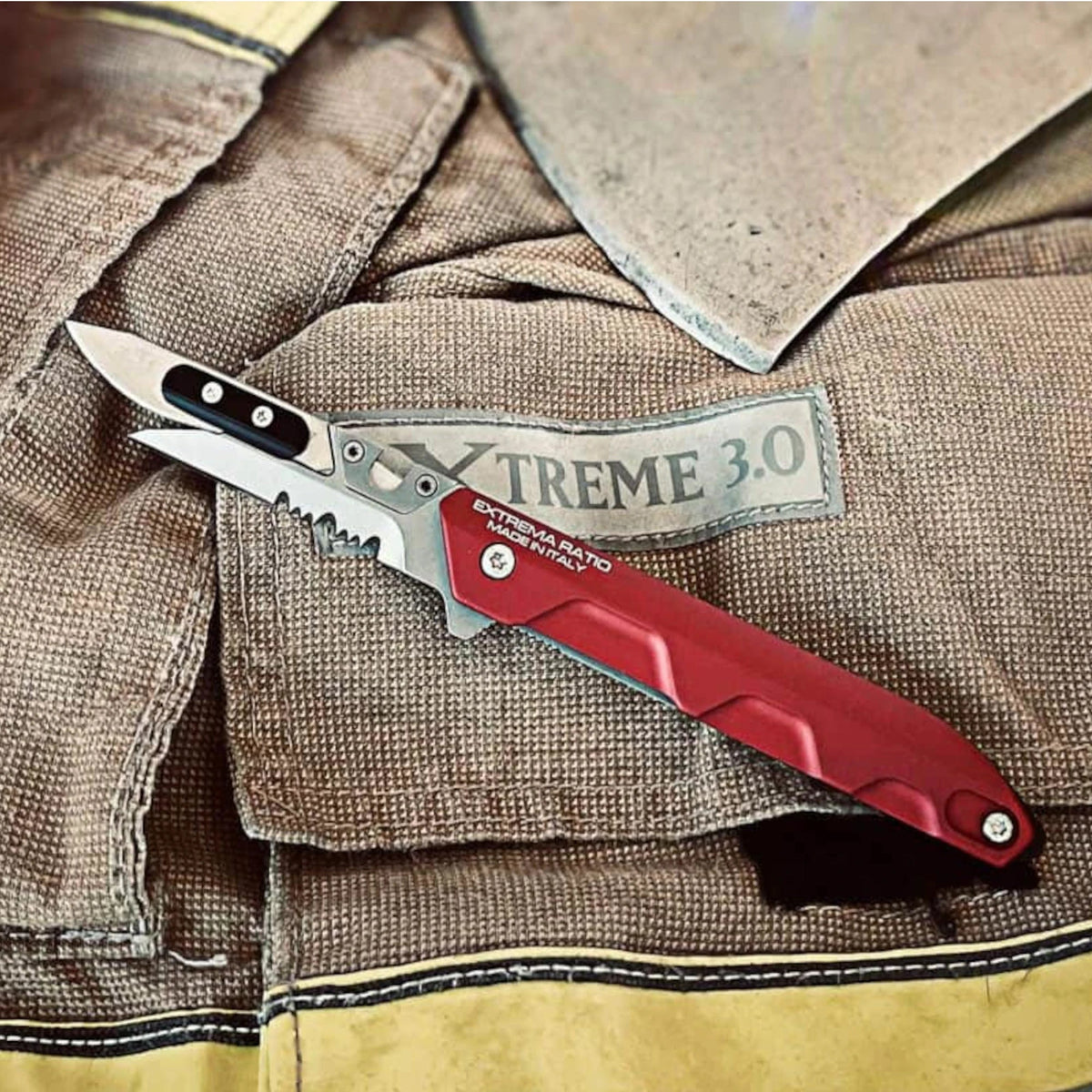 EXTREMA RATIO - FERRUM RESCUE - COLTELLO CHIUDIBILE - BackPacco -