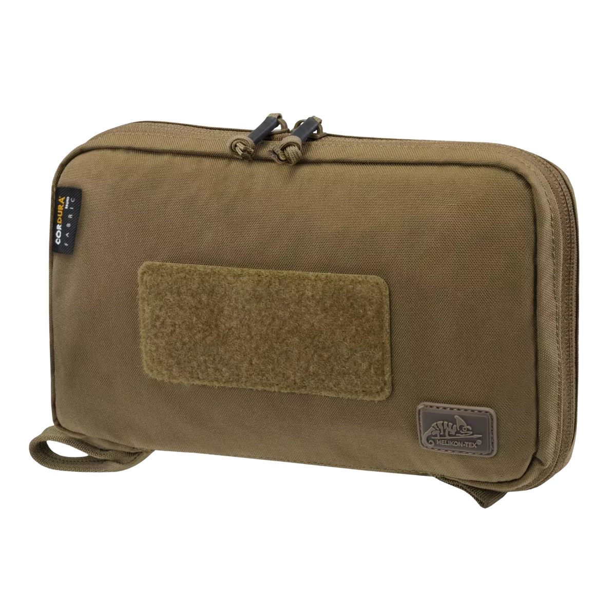 Helikon-Tex Mini Service Pocket in Cordura, utility pouch orizzontale, tasca tattica per manutenzione armi, con pannello in velcro e doppia cerniera, su backpacco.it