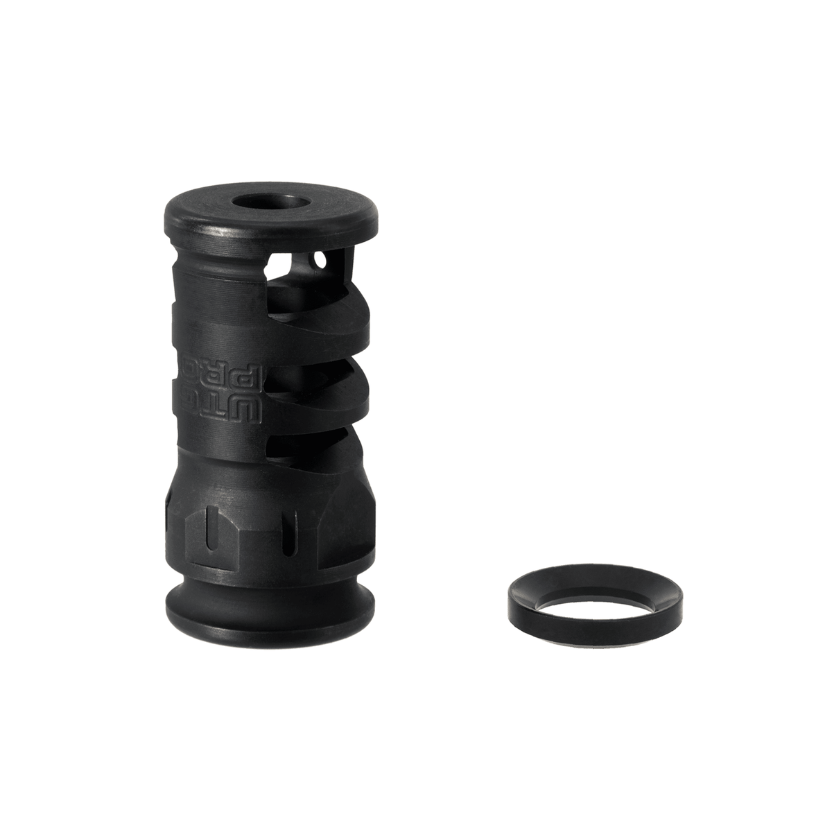 UTG | AR15 STUBBY MUZZLE BRAKE .223 / 5.56 - Freno di bocca per AR15 - BackPacco - BP-UTG-TLUMD01