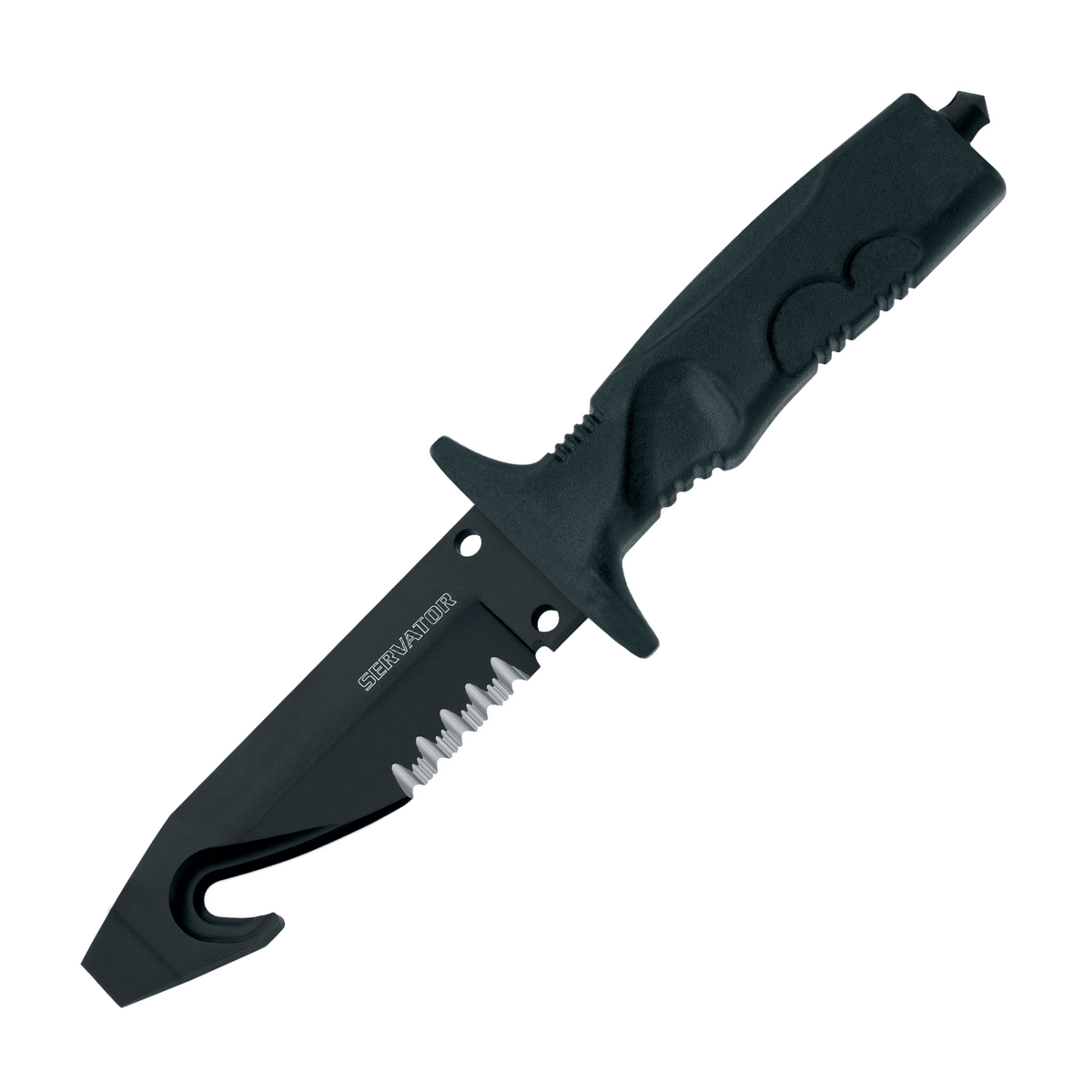 FOX | SERVATOR FIRE BRIGADE RESCUE AND EMERGENCY KNIFE - Coltello da soccorso a lama fissa - BackPacco - BP-FOX-FX-0171101-B